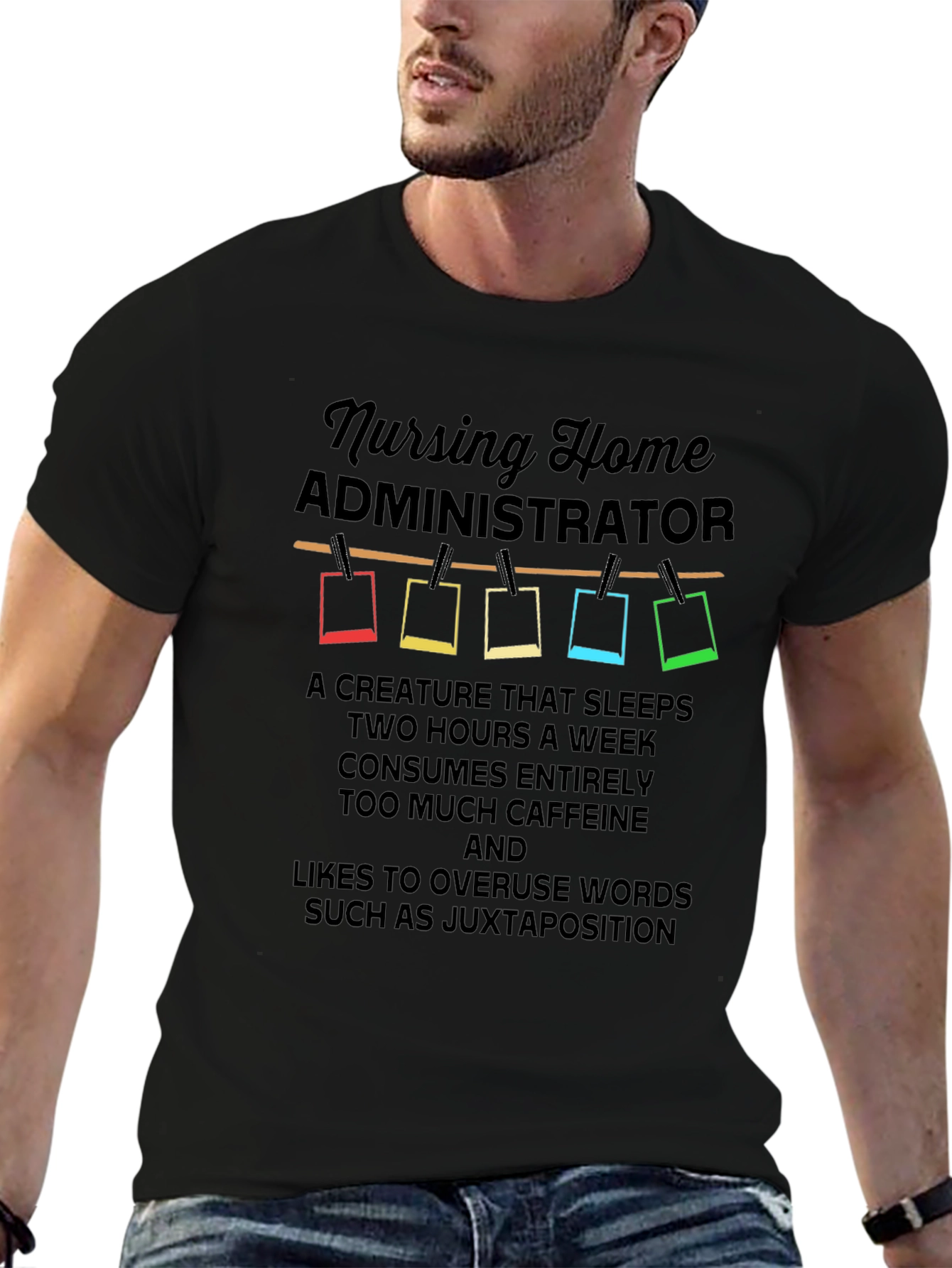 Camiseta Administrador de Hogar de Ancianos