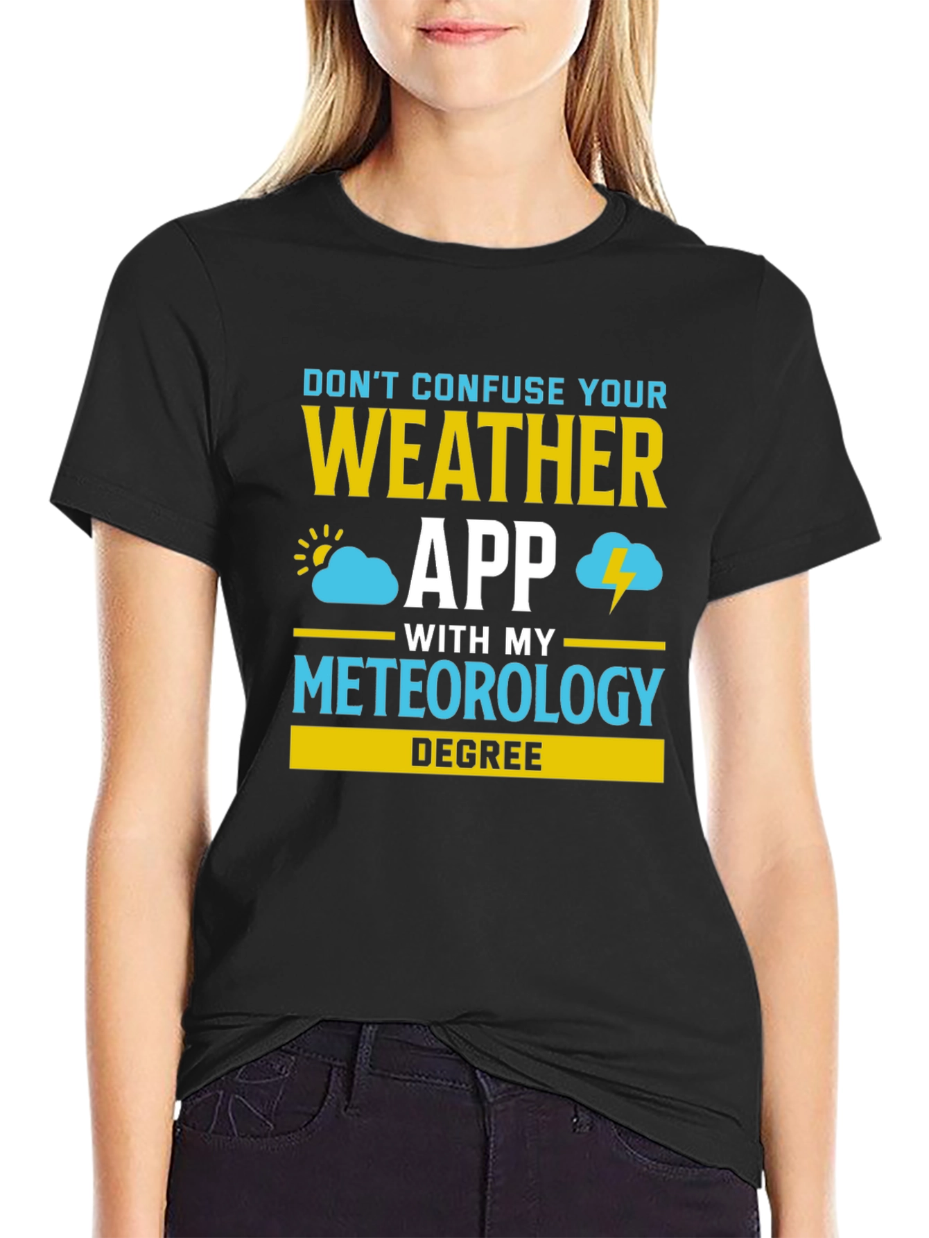 Camiseta Meteorología: ¡No Confundas App con mi Título!