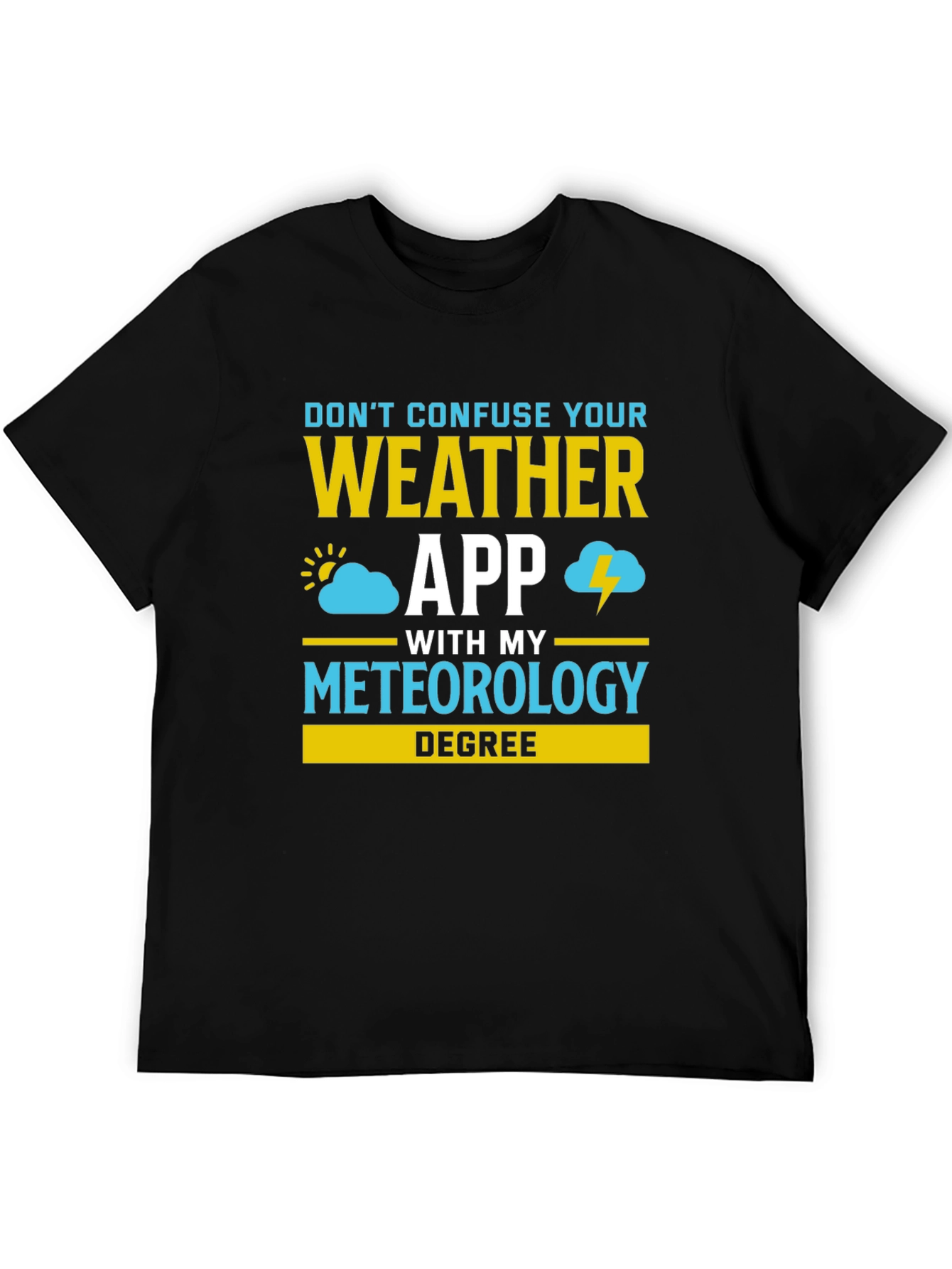 Camiseta Meteorología: ¡No Confundas App con mi Título!