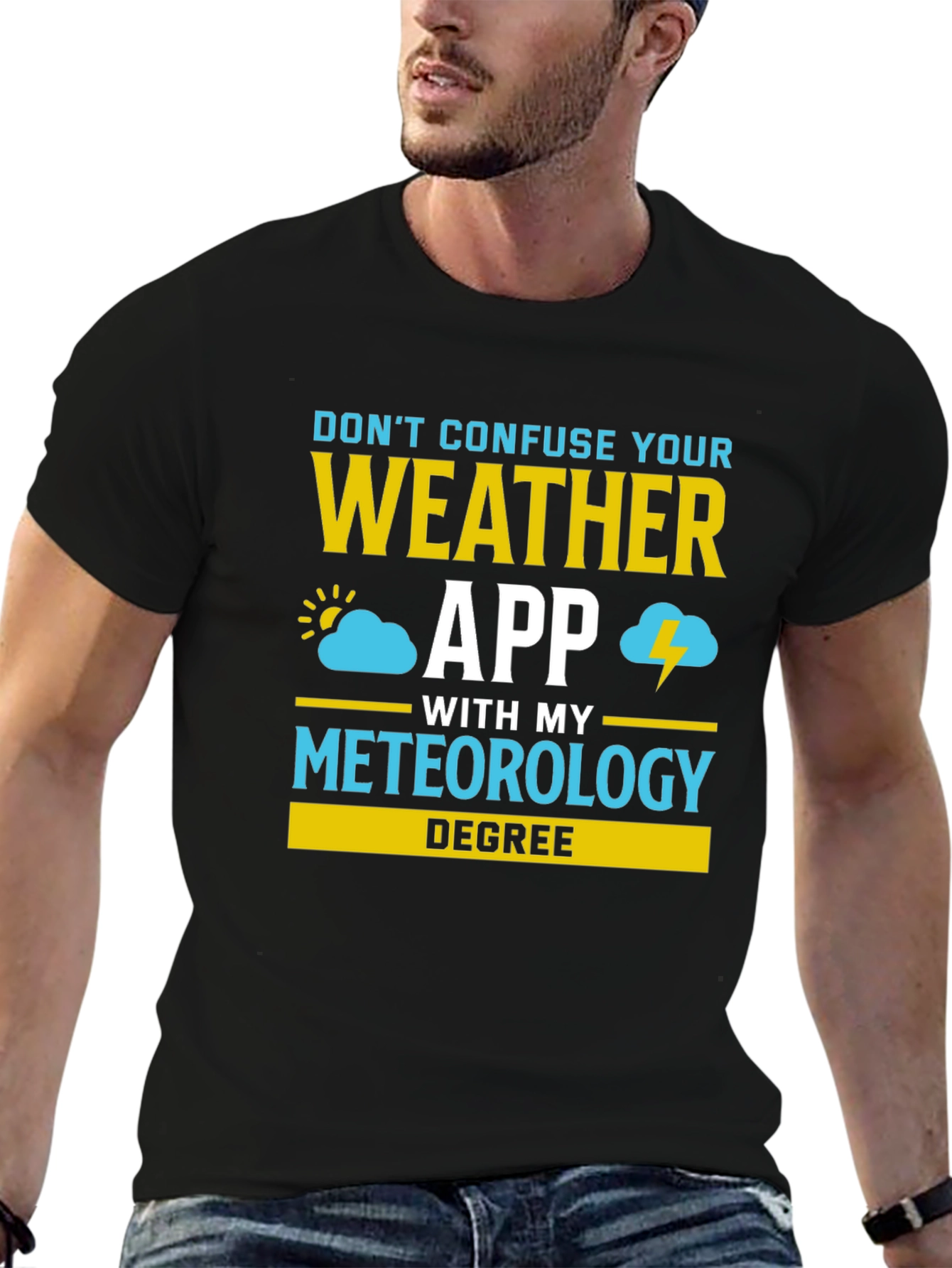 Camiseta Meteorología: ¡No Confundas App con mi Título!