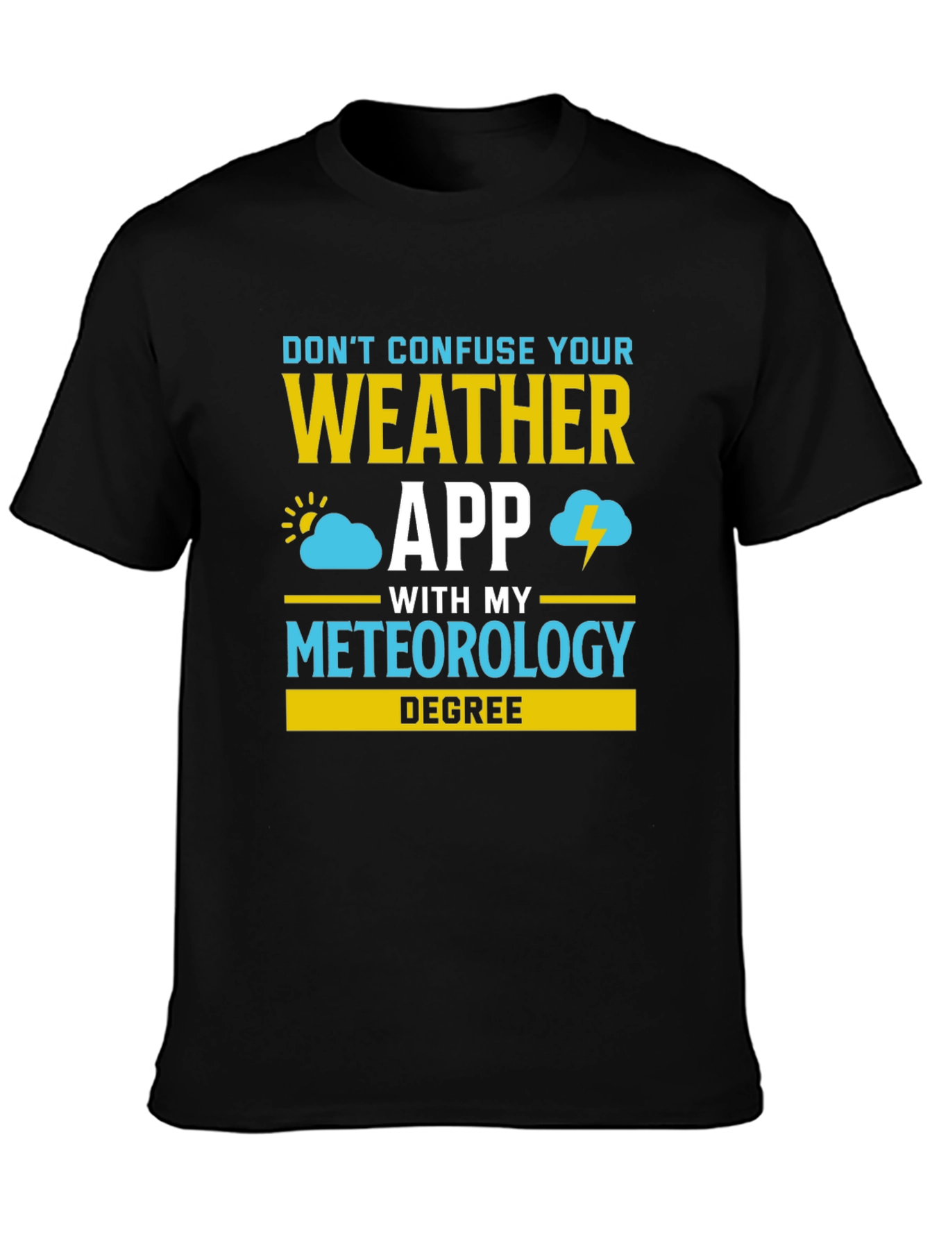 Camiseta Meteorología: ¡No Confundas App con mi Título!