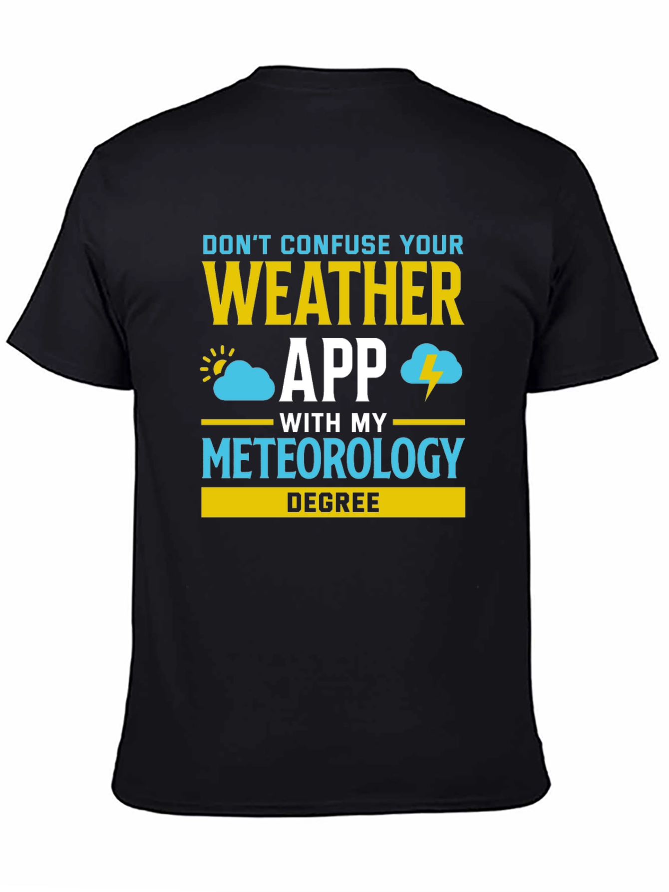 Camiseta Meteorología: ¡No Confundas App con mi Título!