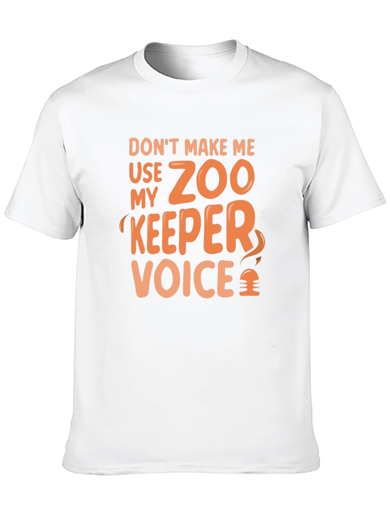 Camiseta Negra: Voz de Guardián del Zoo