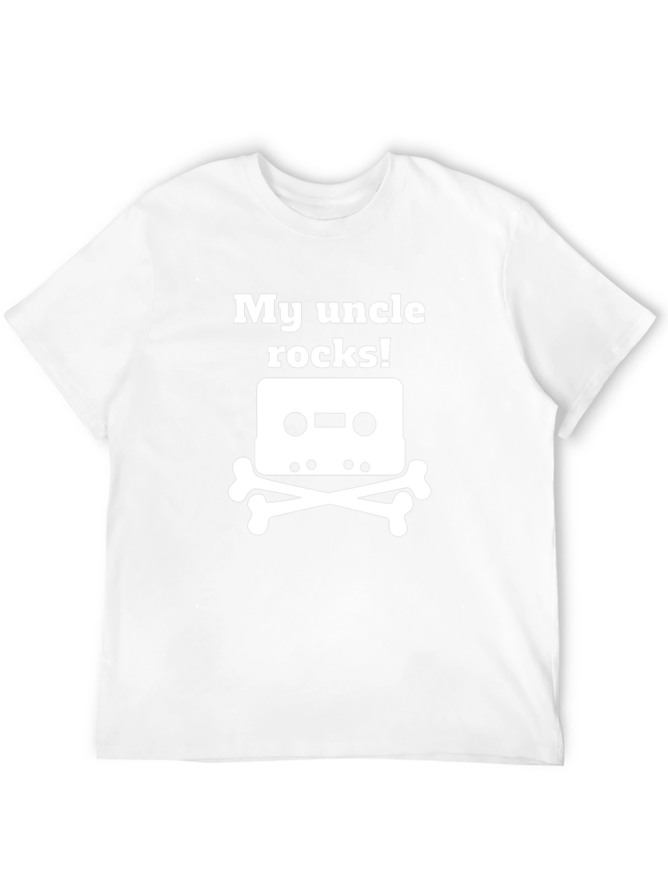 Camiseta Negra My Uncle Rocks!