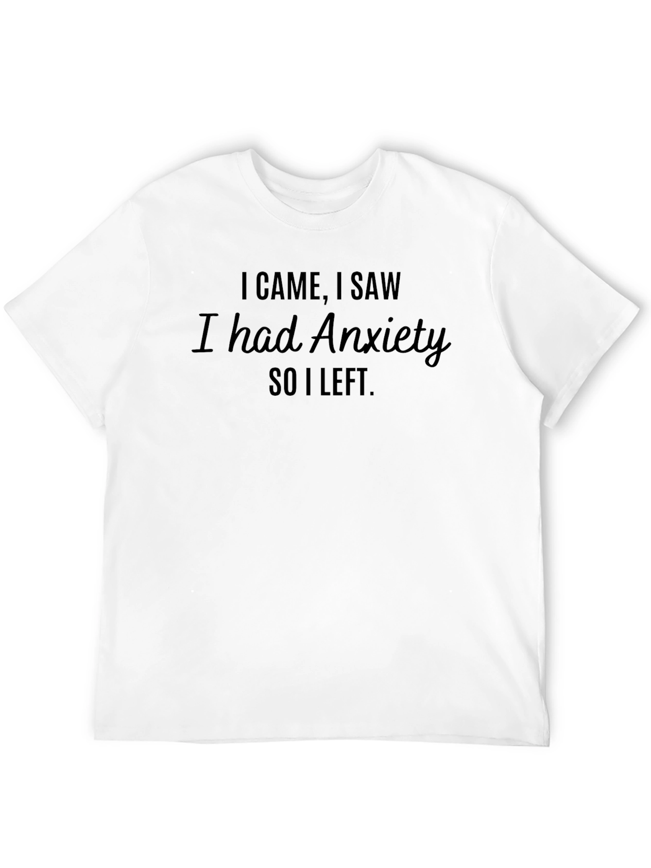 Camiseta Negra Ansiedad