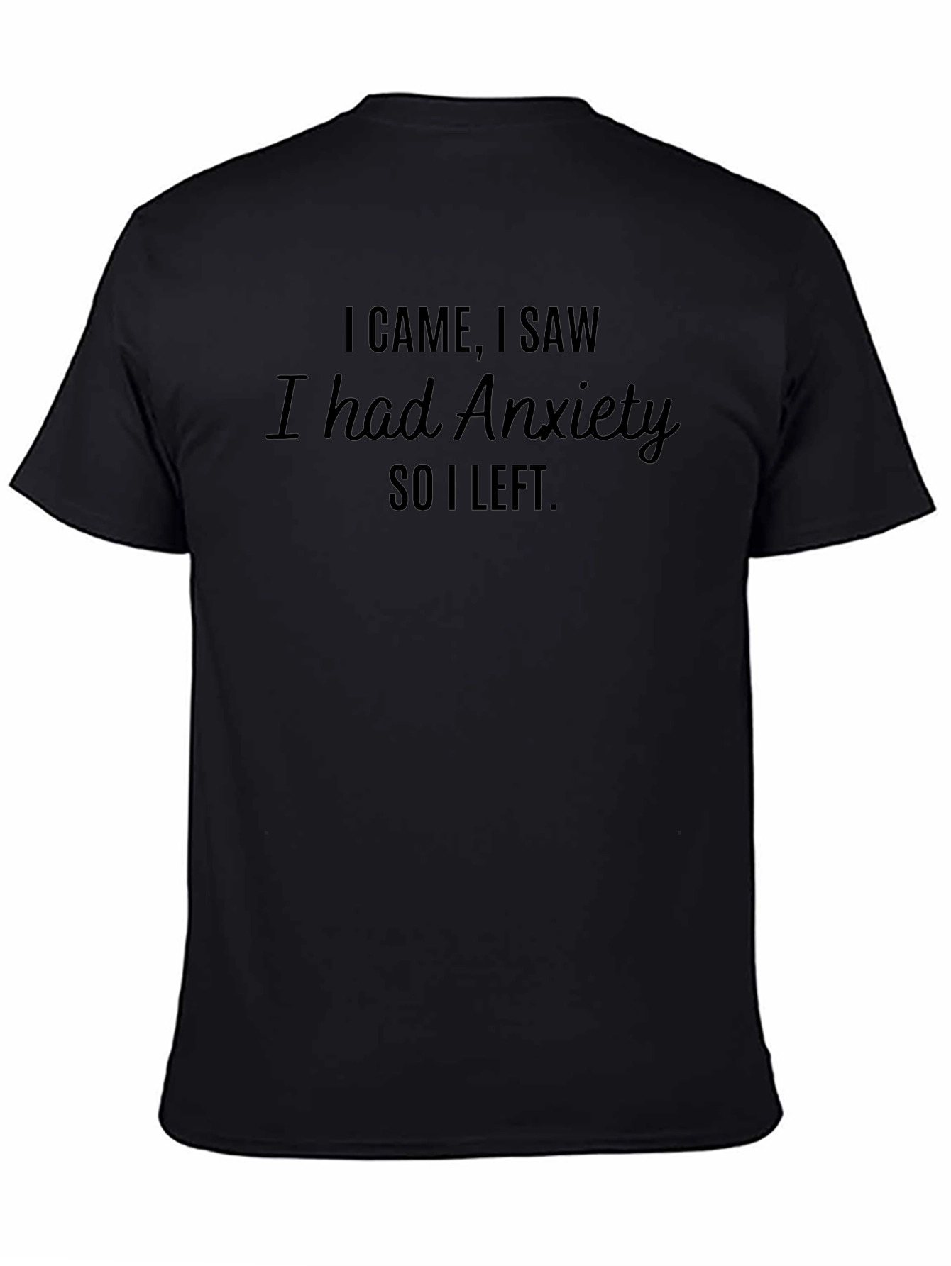 Camiseta Negra Ansiedad