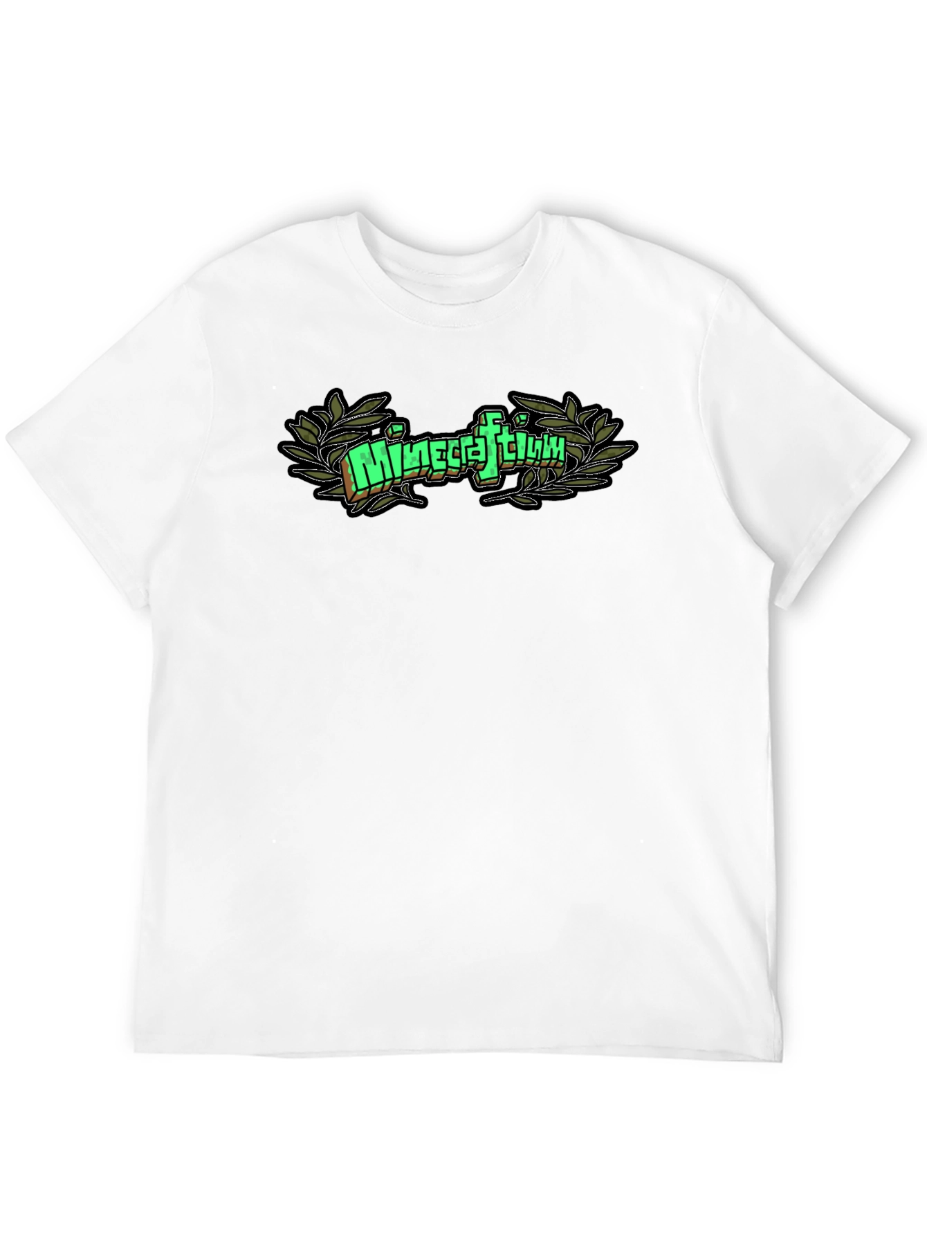Camiseta Negra Minecraftium Gamer