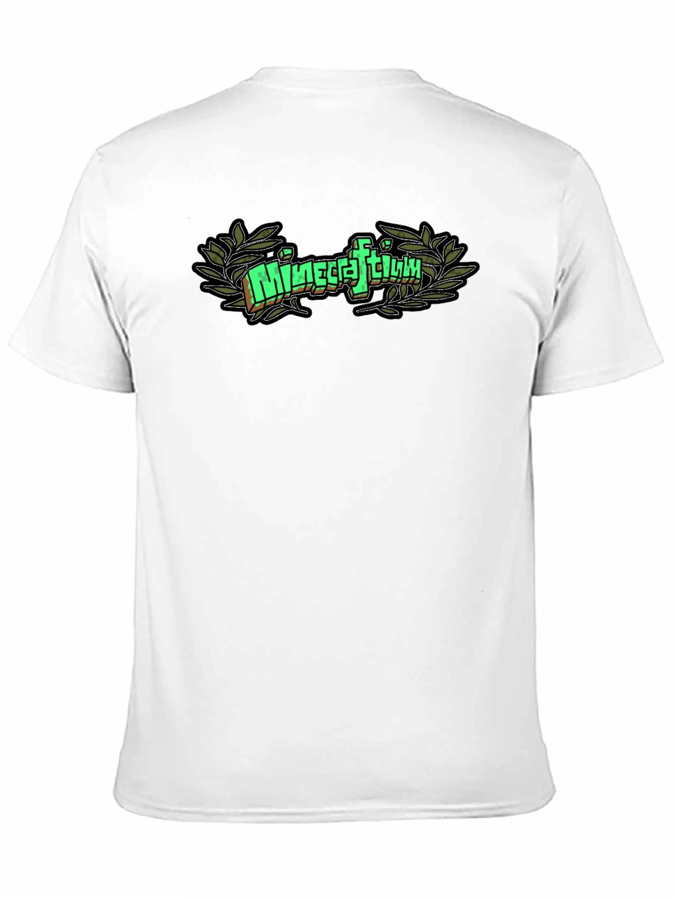 Camiseta Negra Minecraftium Gamer