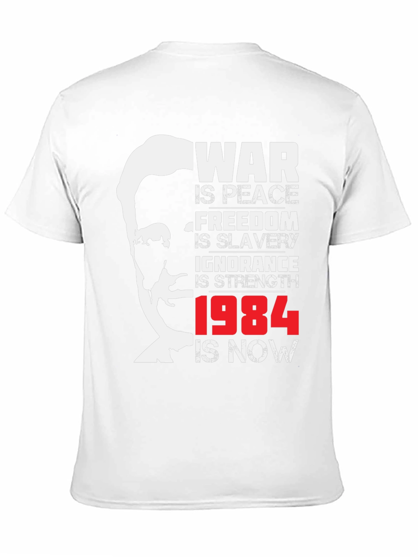 Camiseta Negra 1984 Orwell: Guerra es Paz