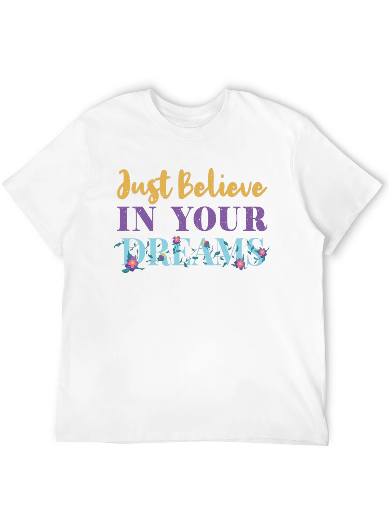 Camiseta Negra con Mensaje Motivacional
