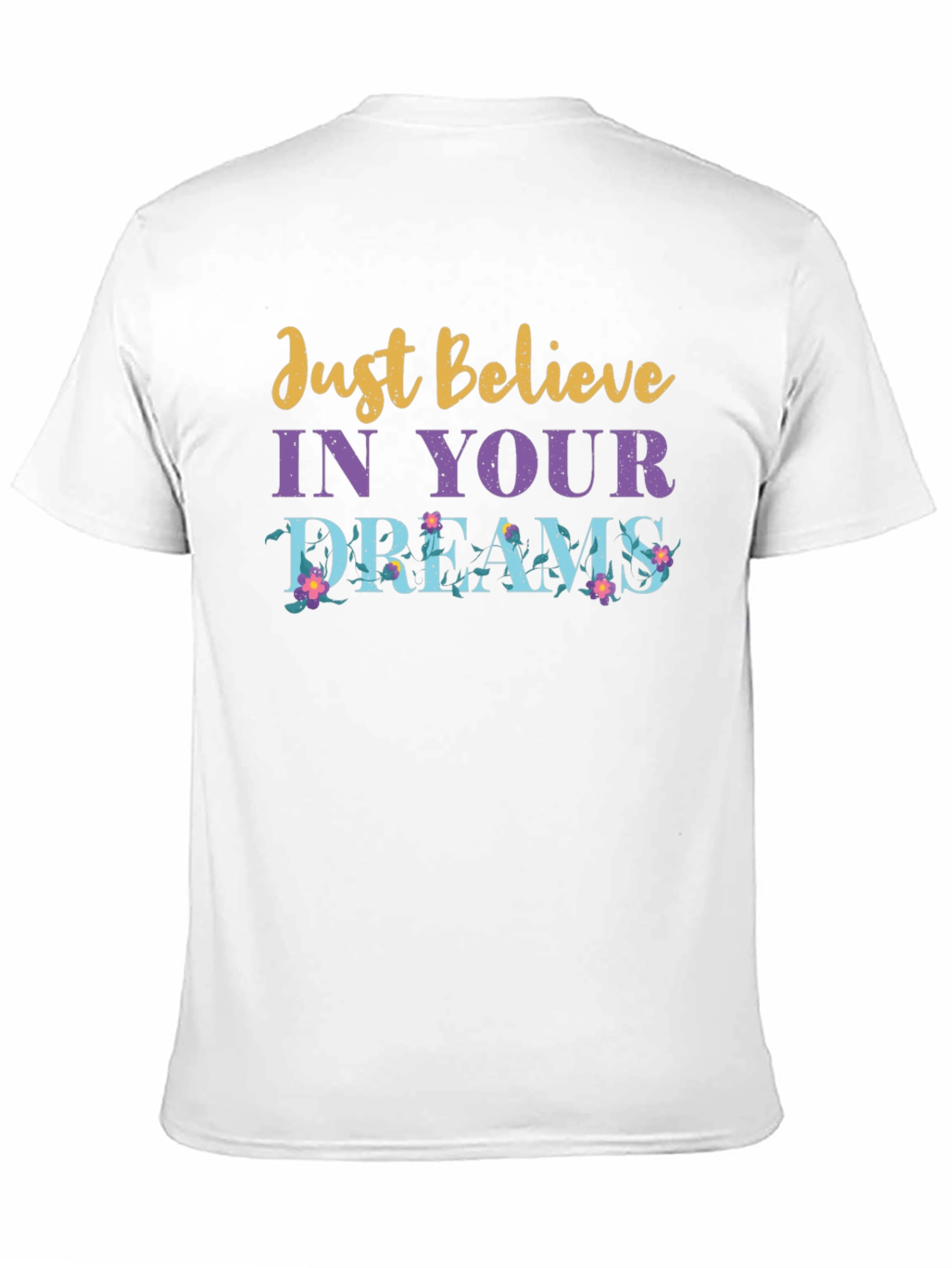 Camiseta Negra con Mensaje Motivacional