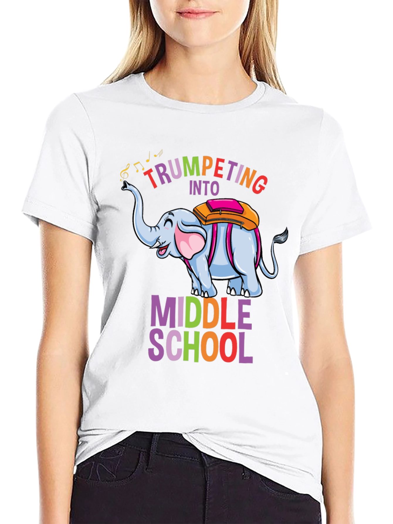 Camiseta Infantil Trompetas Escuela