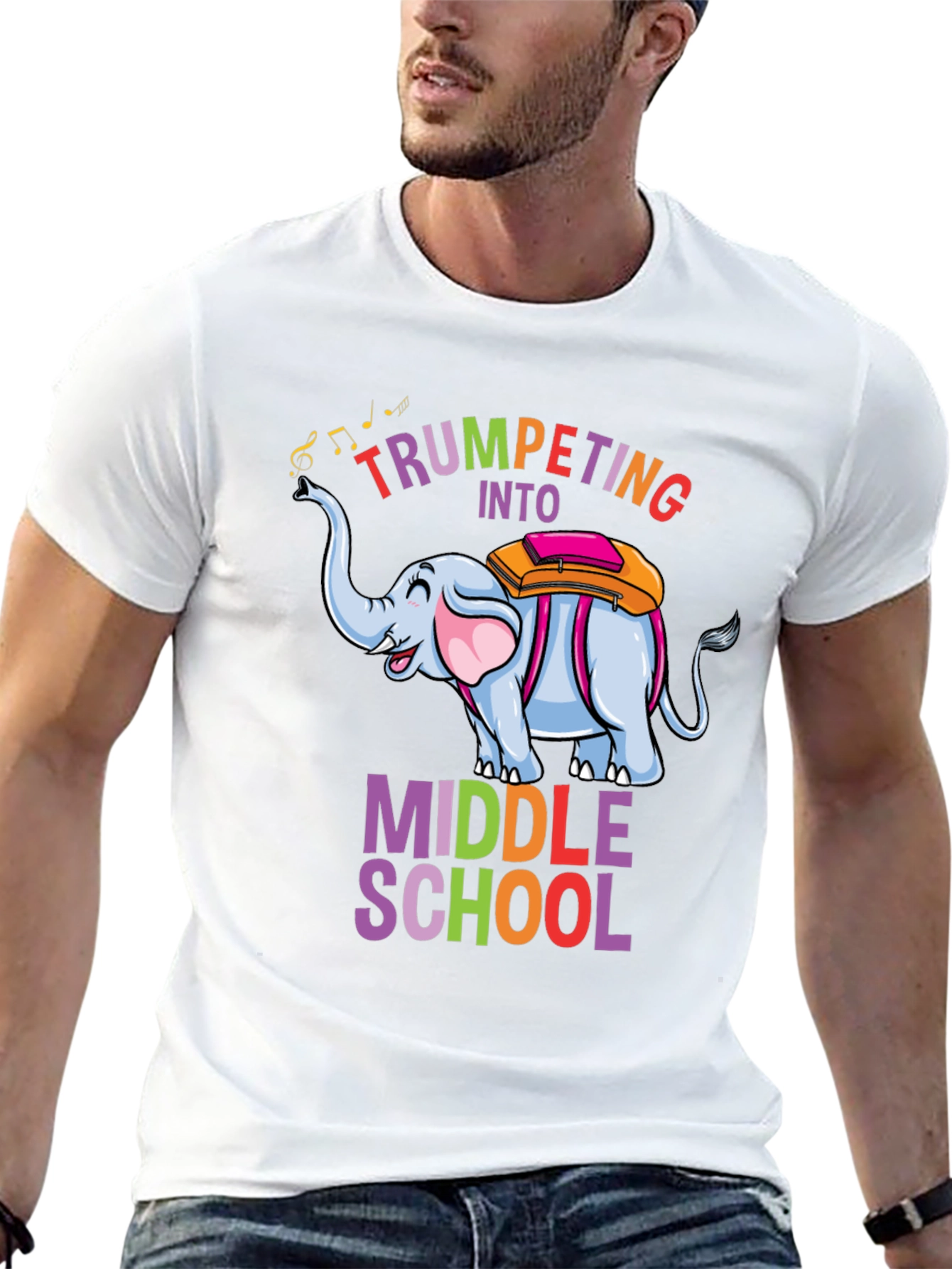 Camiseta Infantil Trompetas Escuela