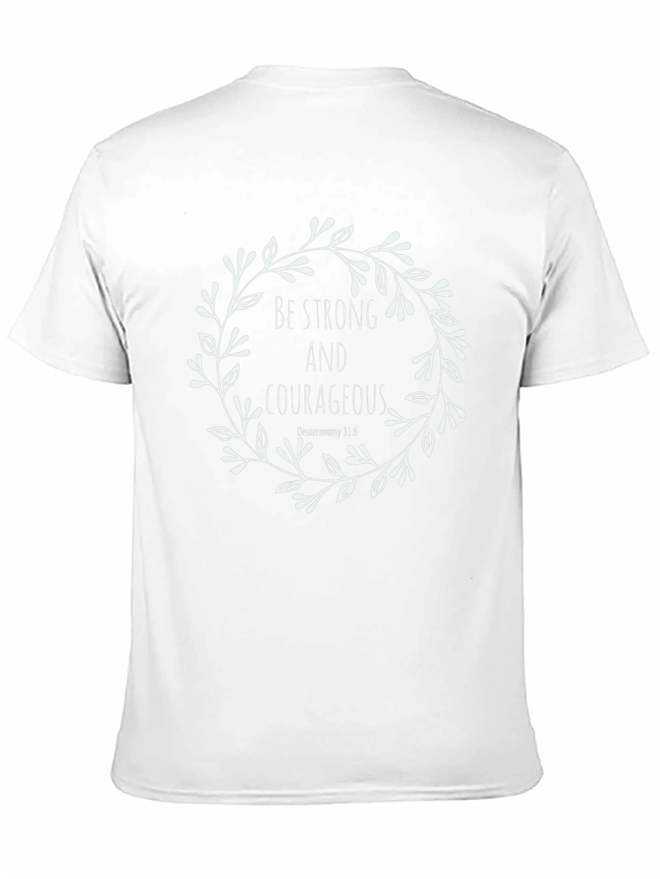 Camiseta Negra con Diseño Inspirador Floral