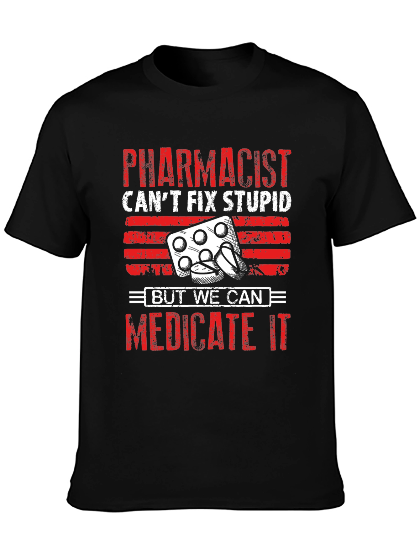 Camiseta Farmacéutico: No Curamos Medicamos