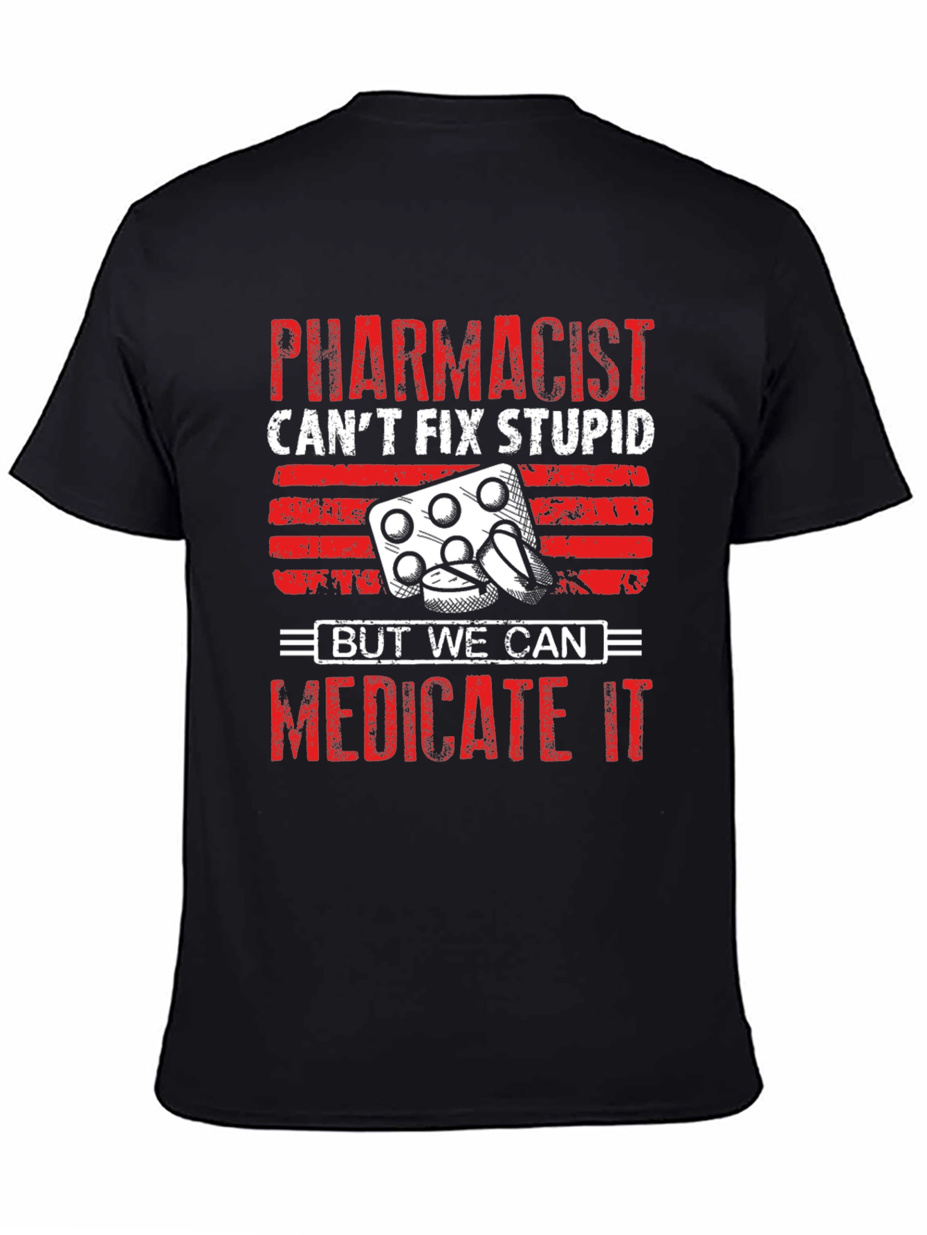 Camiseta Farmacéutico: No Curamos Medicamos