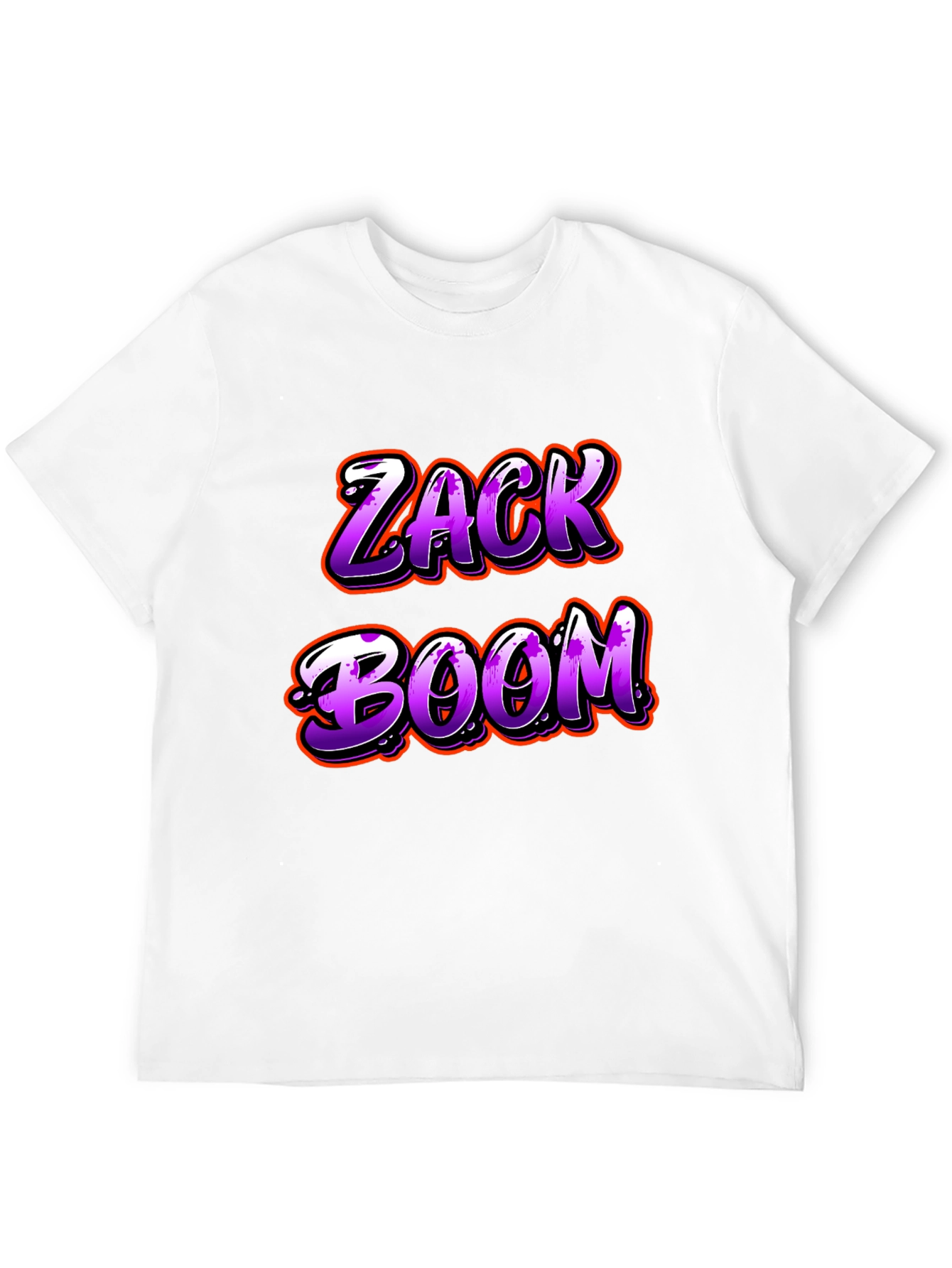 Camiseta Negra Zack Boom
