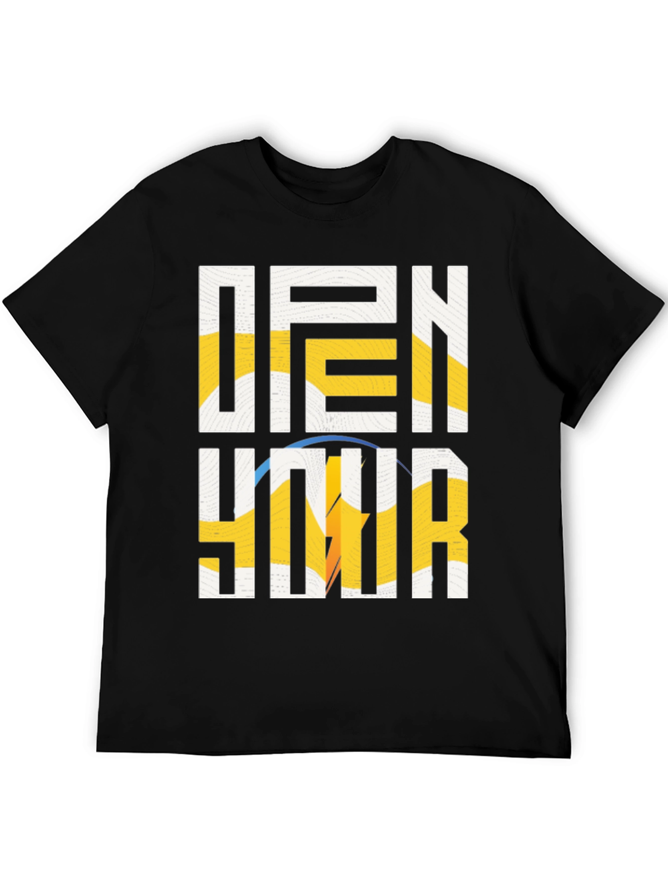 Camiseta Negra Deportiva con Diseño de Voleibol