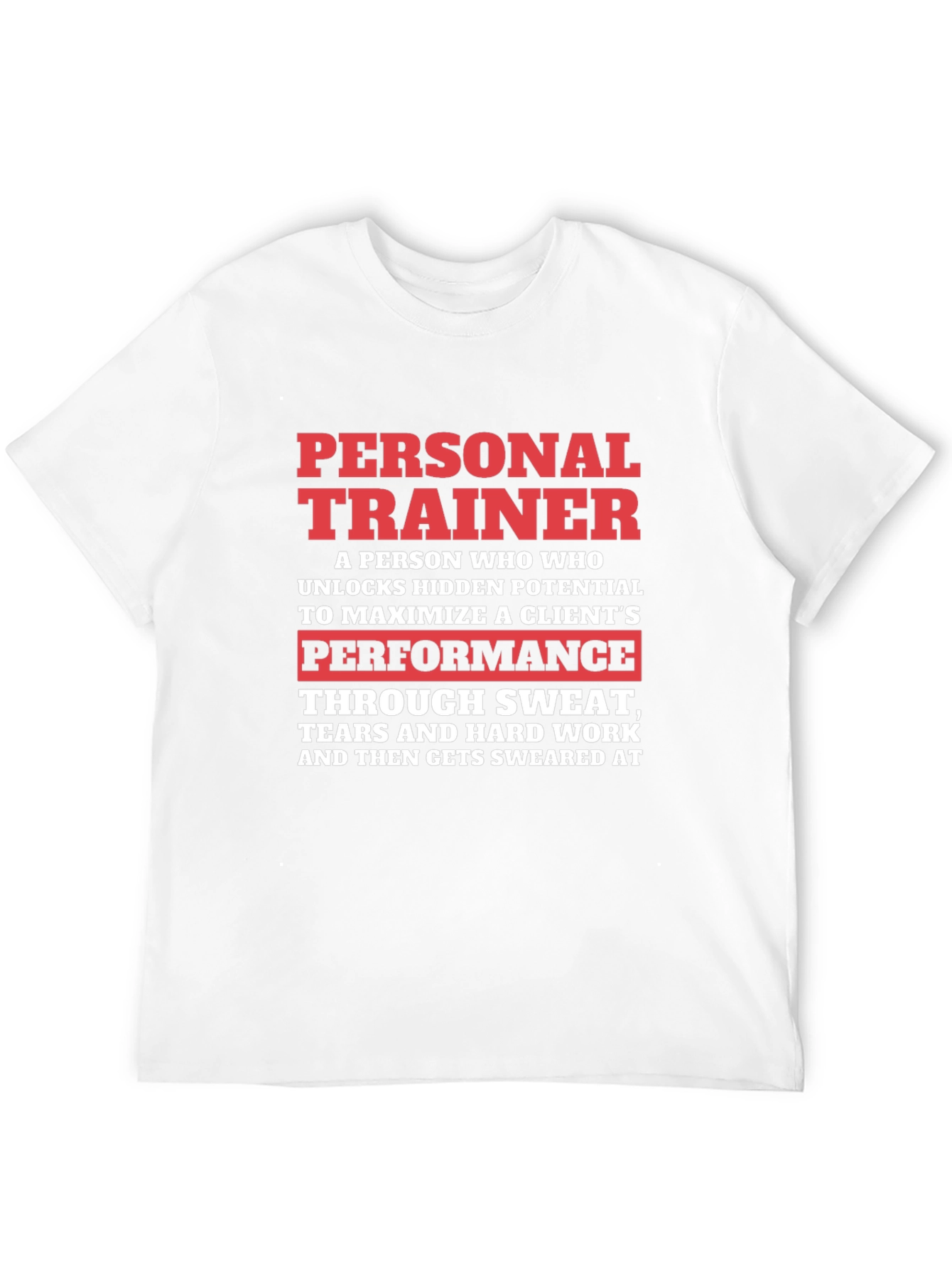 Camiseta Personal Trainer: Sacrificio y Resultados