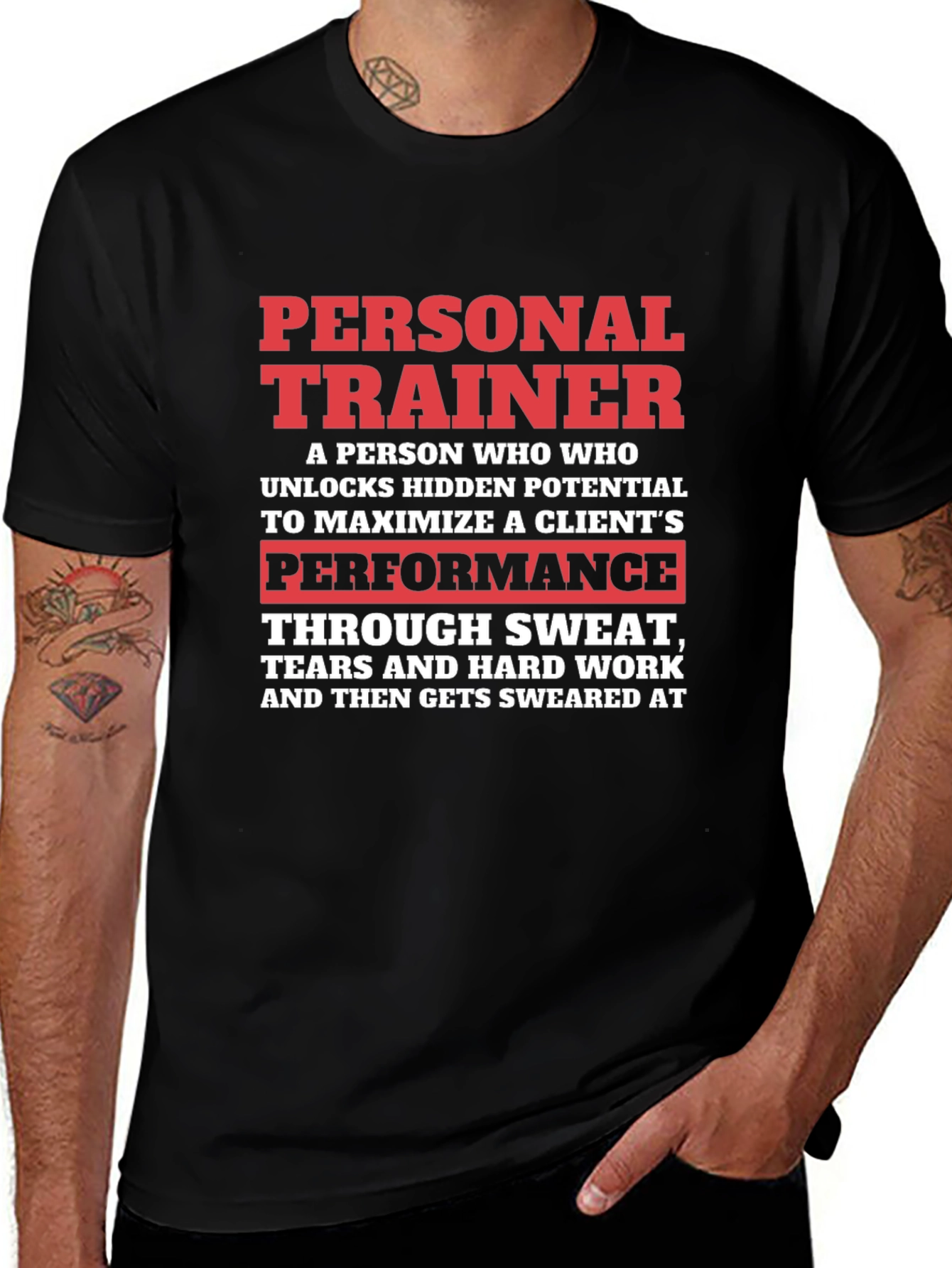 Camiseta Personal Trainer: Sacrificio y Resultados