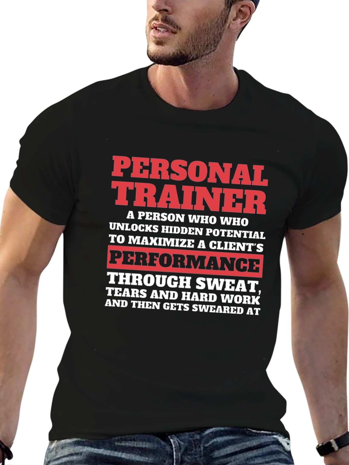 Camiseta Personal Trainer: Sacrificio y Resultados