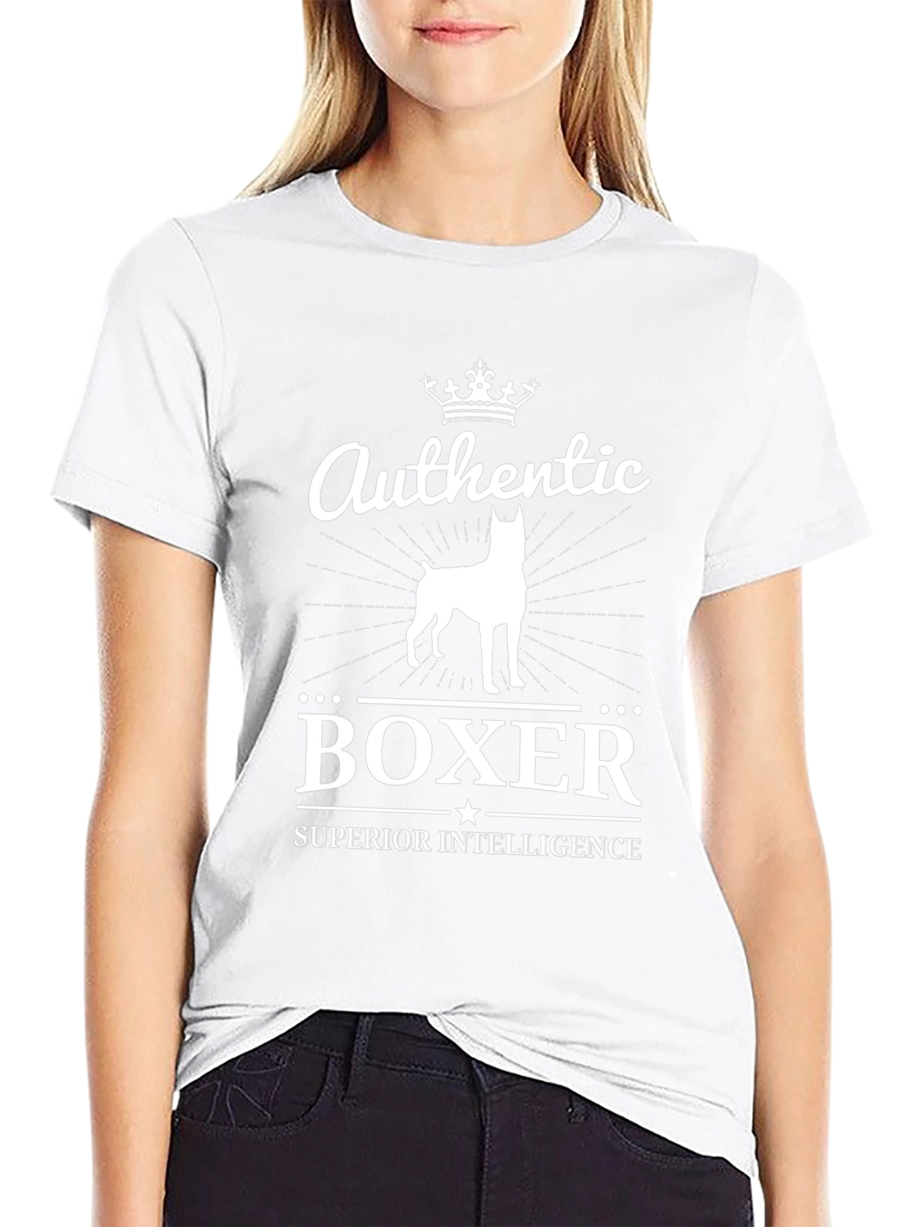 Camiseta Negra Authentic Boxer