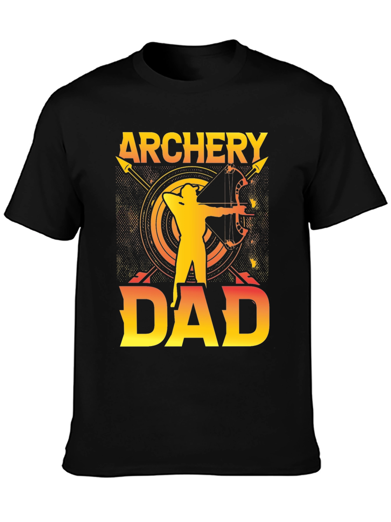 Camiseta Negra de Arquero - Regalo para Papá