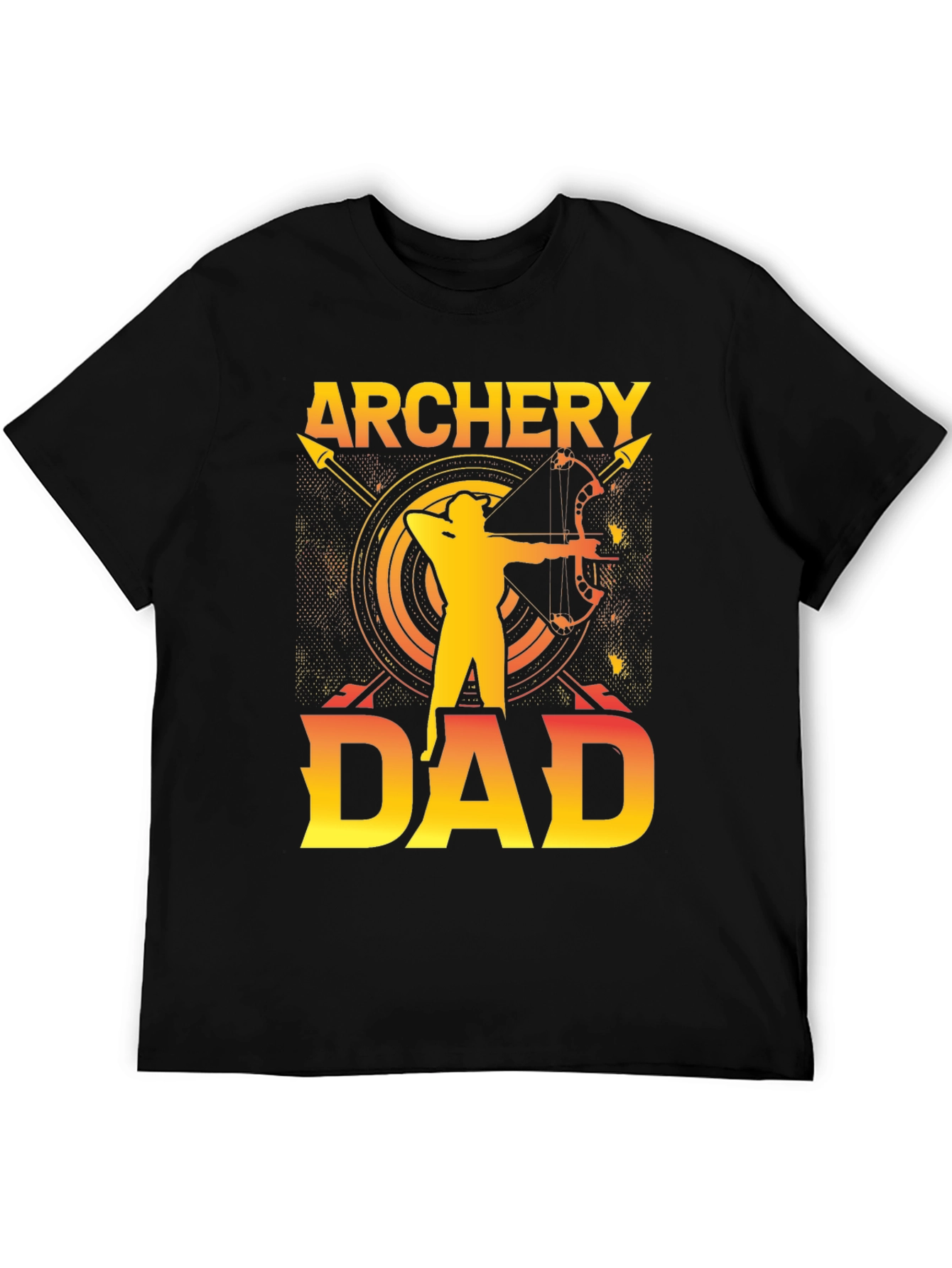Camiseta Negra de Arquero - Regalo para Papá