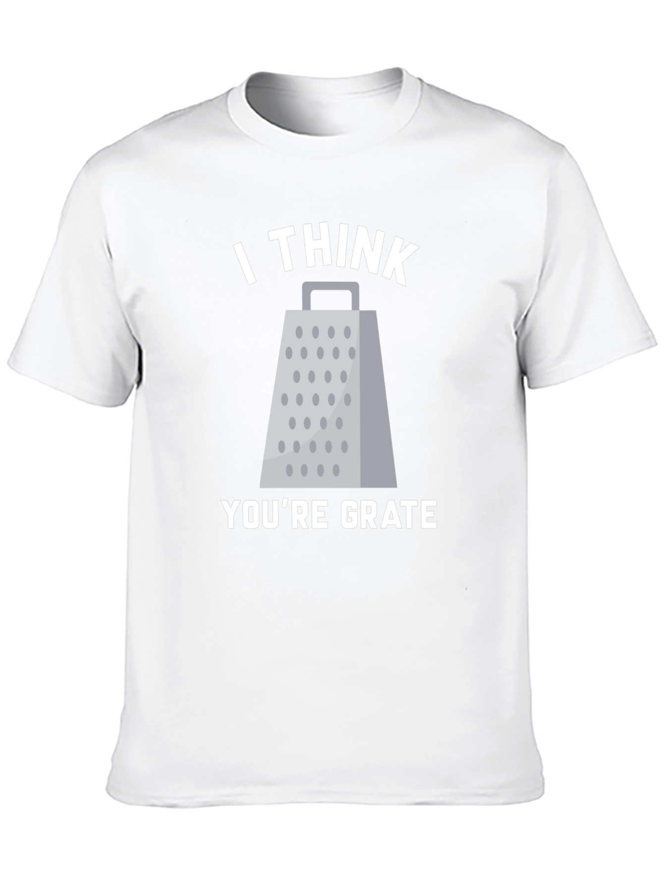 Camiseta Negra con Diseño de Rallador