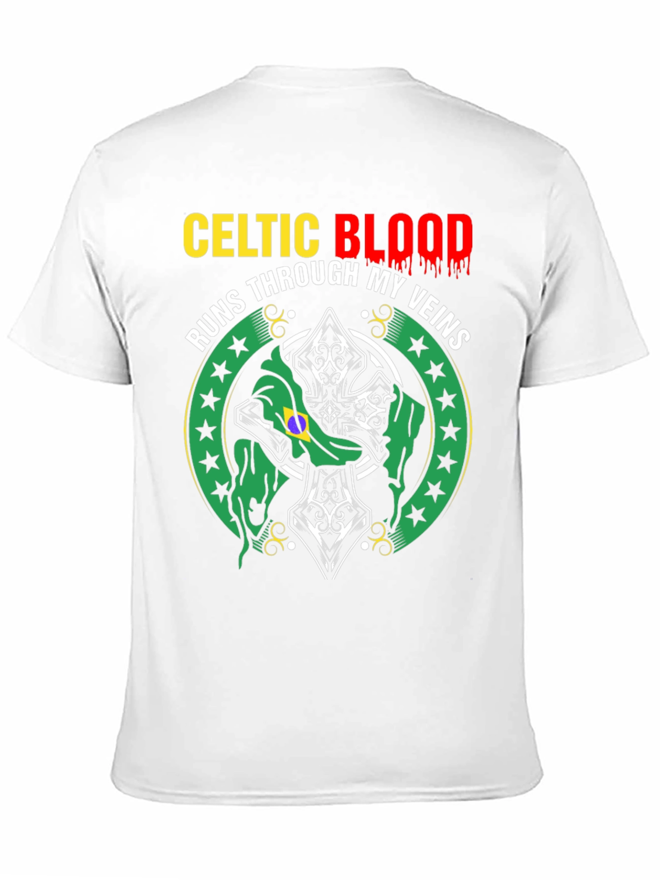 Camiseta Hombre: Sangre Celta en mis Venas
