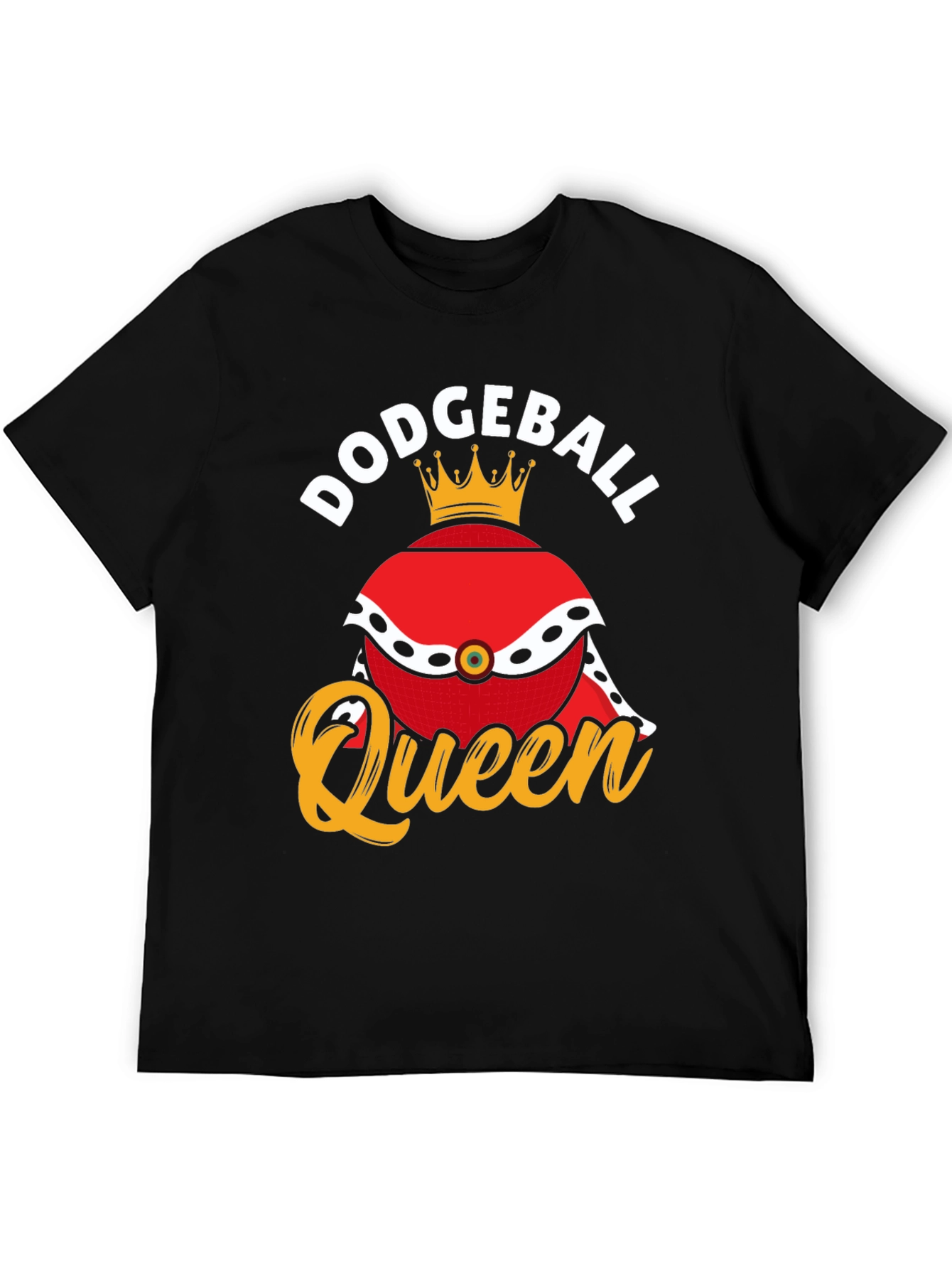 Camiseta Dodgeball Queen Negra