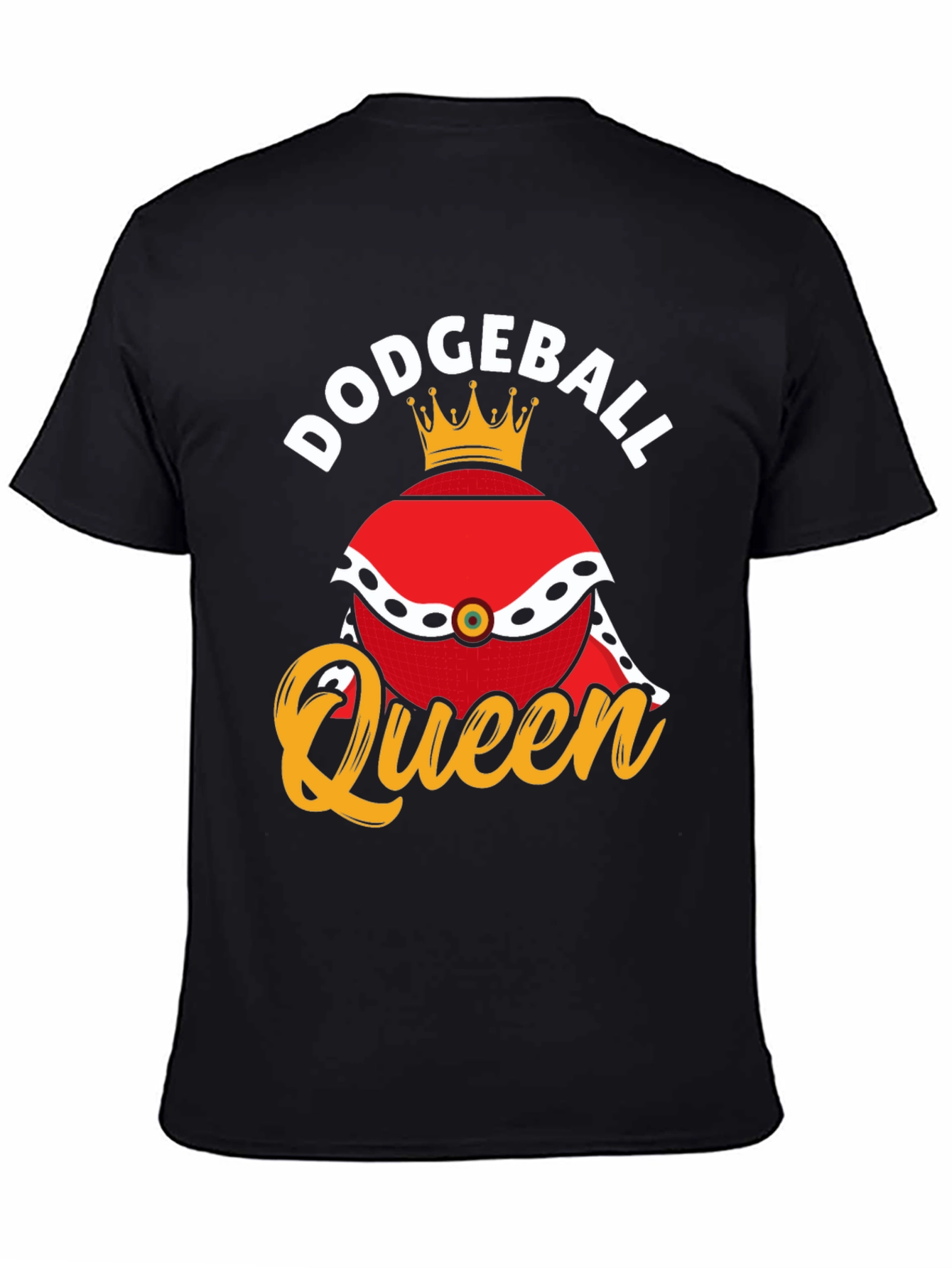 Camiseta Dodgeball Queen Negra