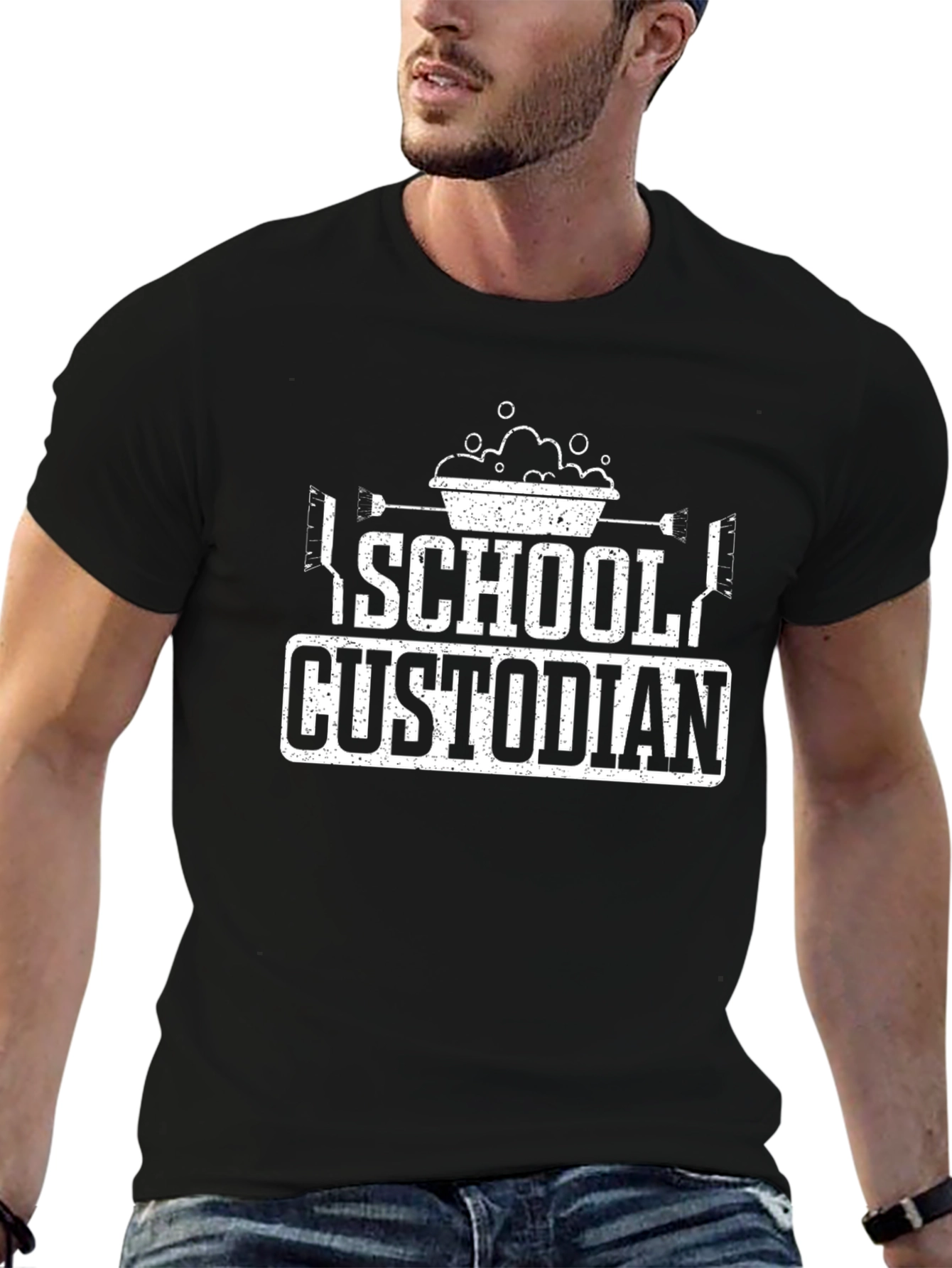 Camiseta de Custodio Escolar - Diseño Divertido