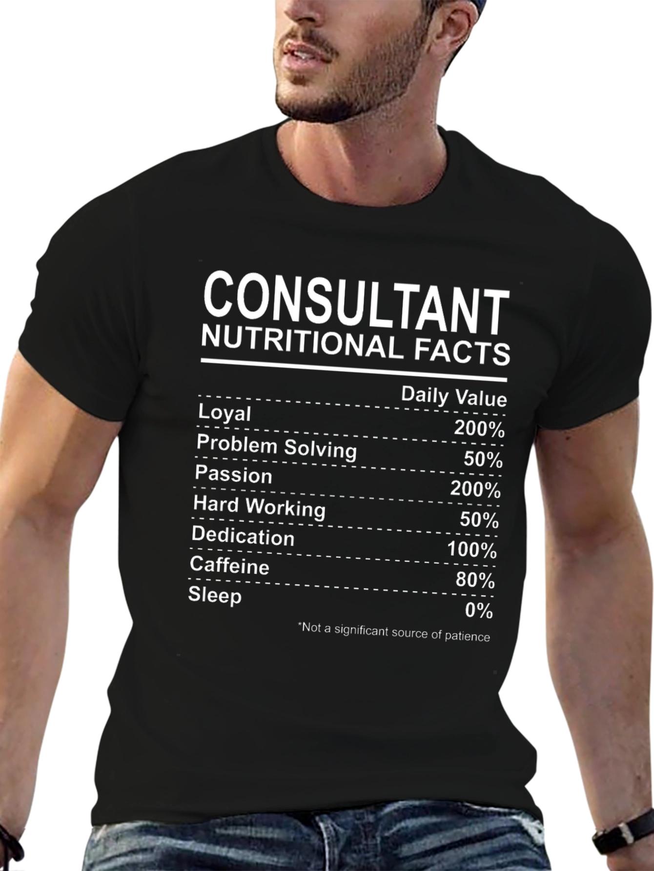 Camiseta Consultant Nutritional Facts