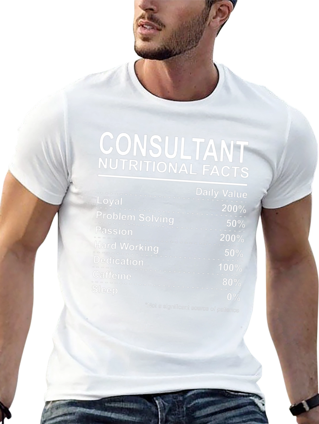 Camiseta Consultant Nutritional Facts