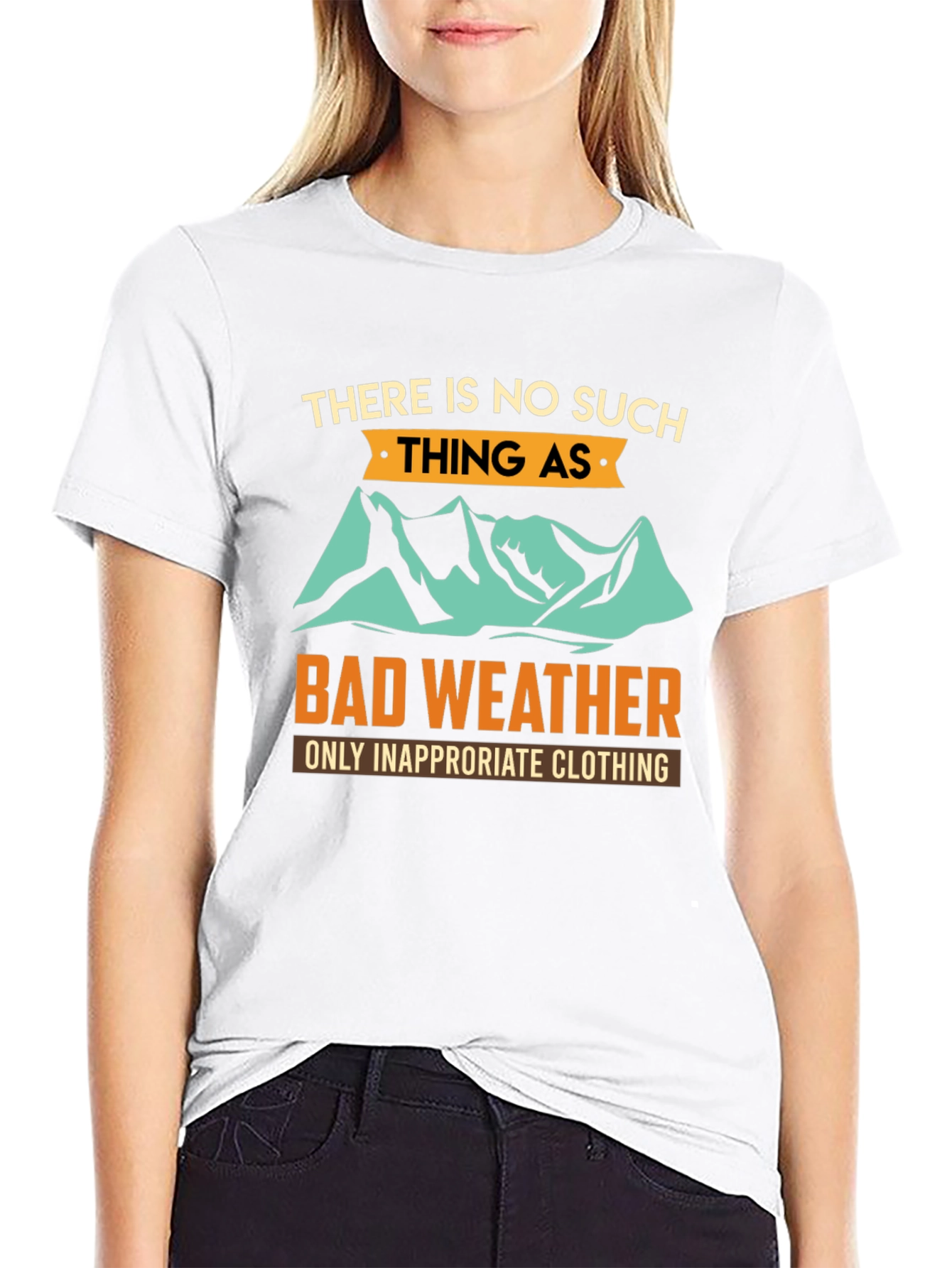 Camiseta Negra con Diseño Inspirador para Aventureros