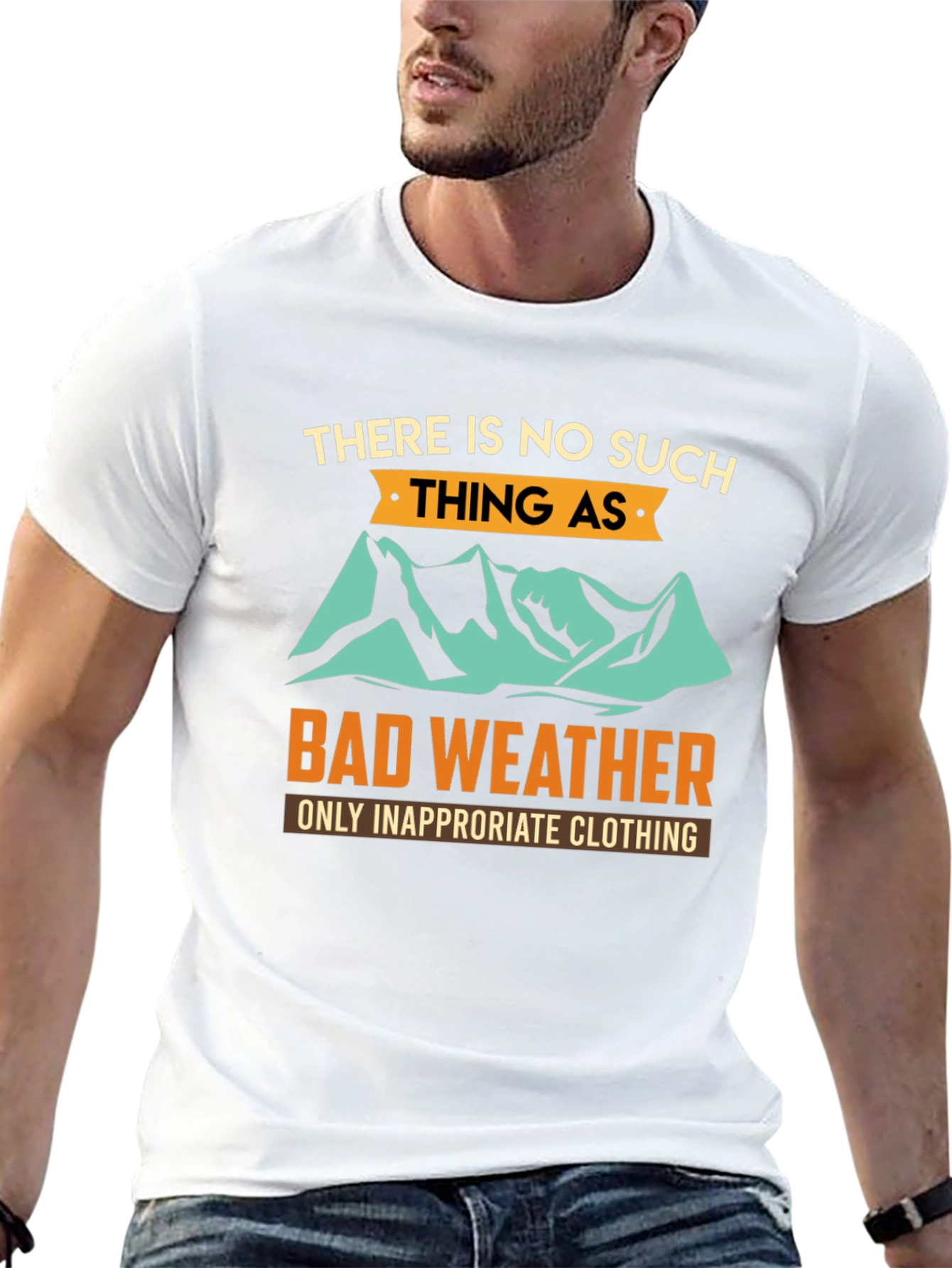 Camiseta Negra con Diseño Inspirador para Aventureros