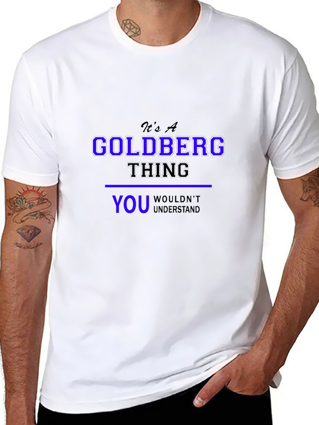 Camiseta Negra: Es Una Cosa de Goldberg