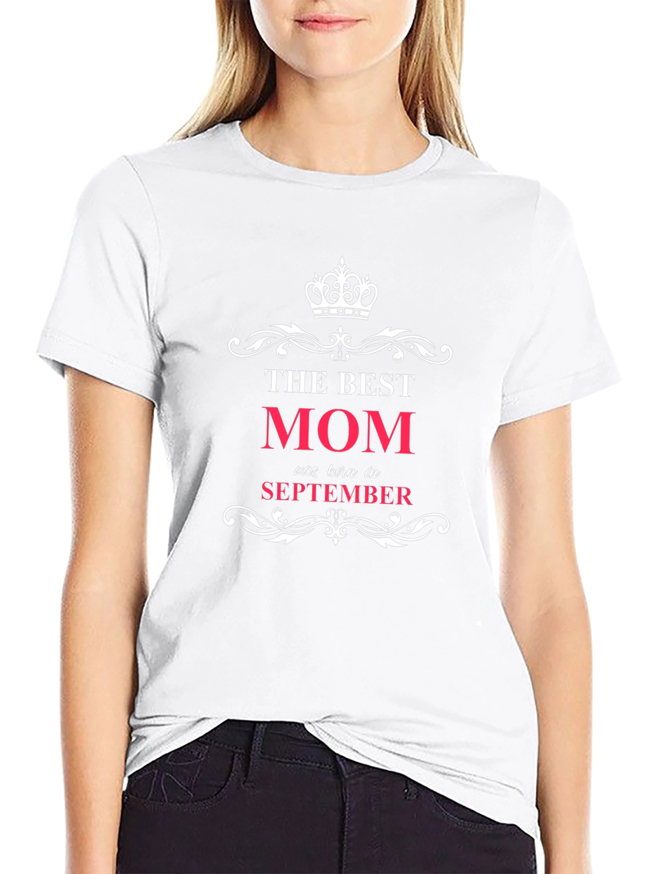 Camiseta La Mejor Mamá Nacida en Septiembre