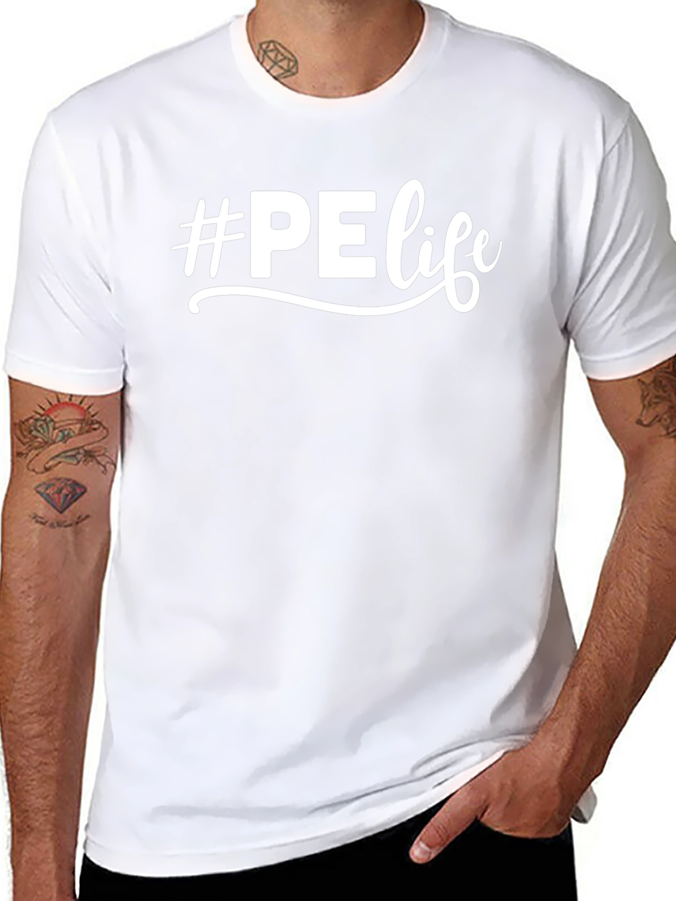 Camiseta Negra #PElife - Estilo y Comodidad