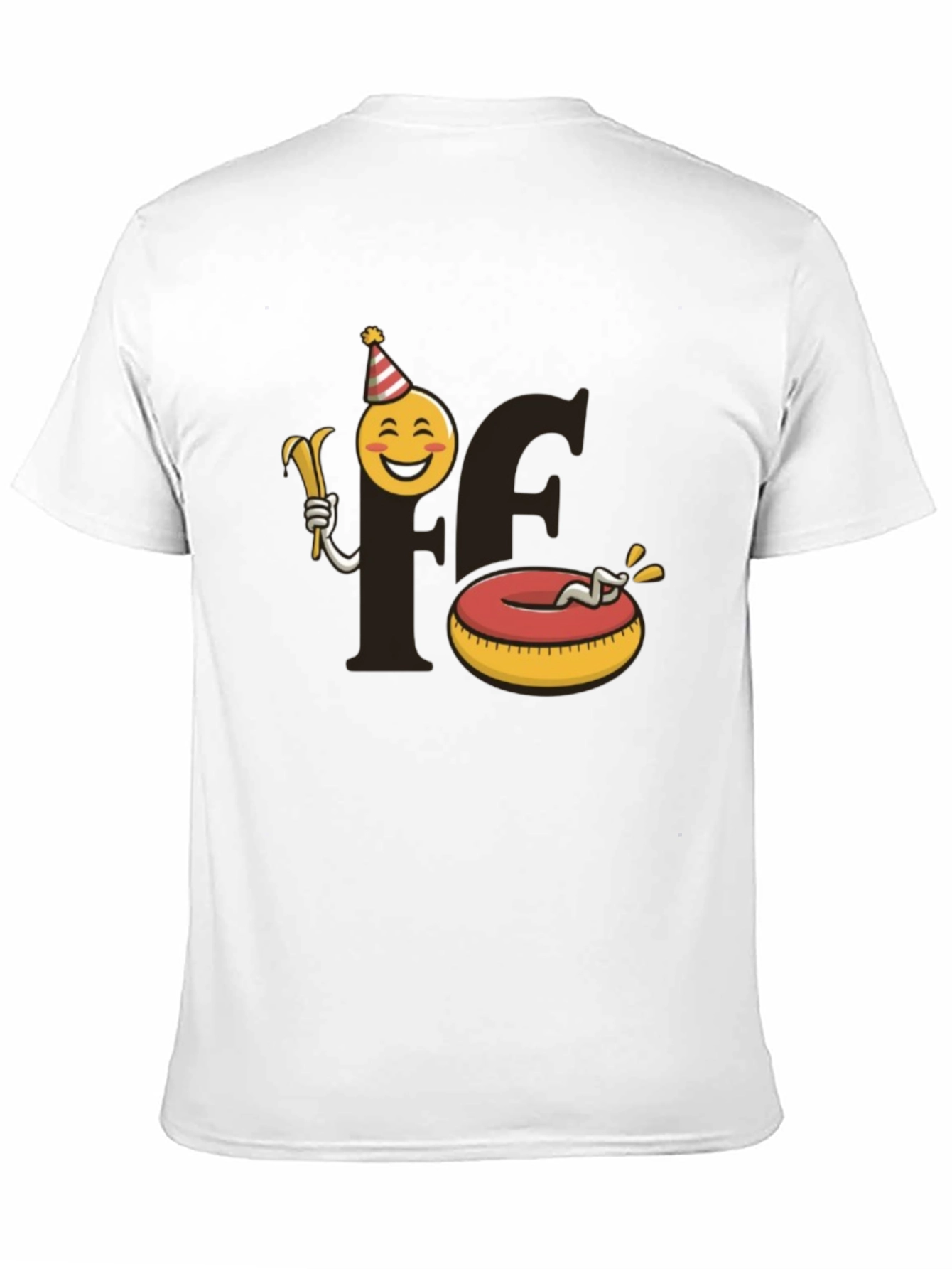 Camiseta Negra Divertida - Fiesta y Relajación