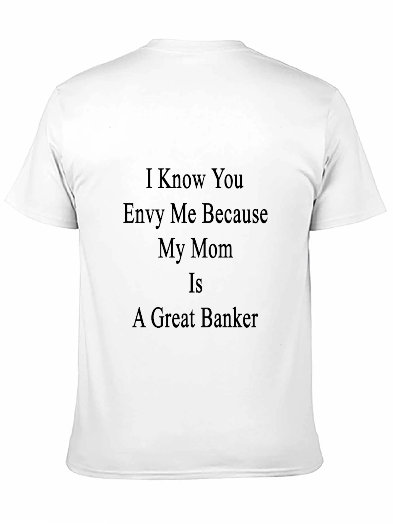 Camiseta Negra: Mi Mamá es una Gran Banquera
