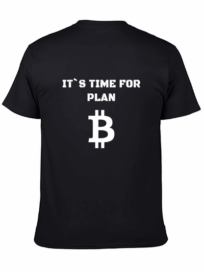 Camiseta Negra Plan B Bitcoin