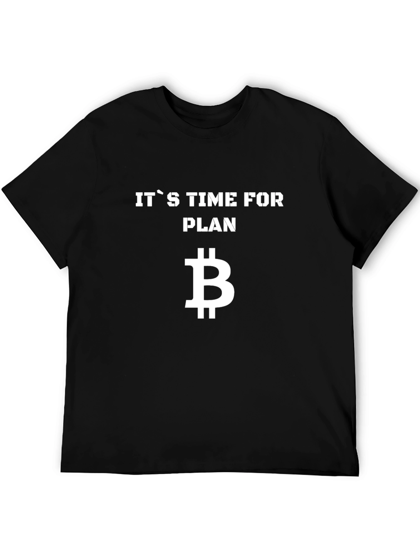 Camiseta Negra Plan B Bitcoin