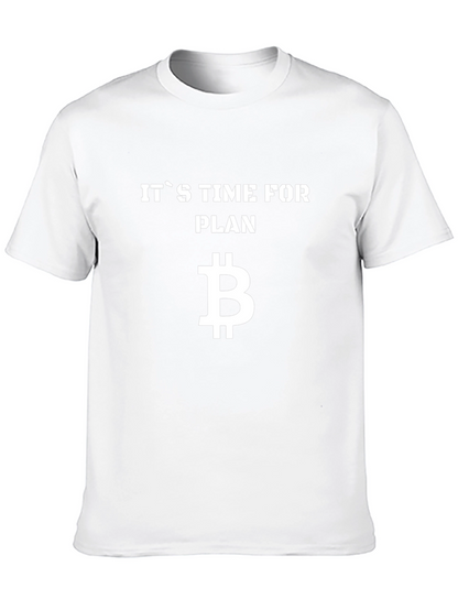 Camiseta Negra Plan B Bitcoin