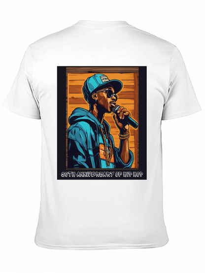 Camiseta Negra 50 Aniversario Hip Hop