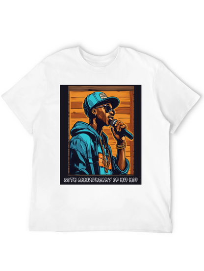 Camiseta Negra 50 Aniversario Hip Hop