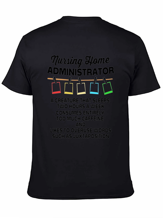 Camiseta Administrador de Hogar de Ancianos