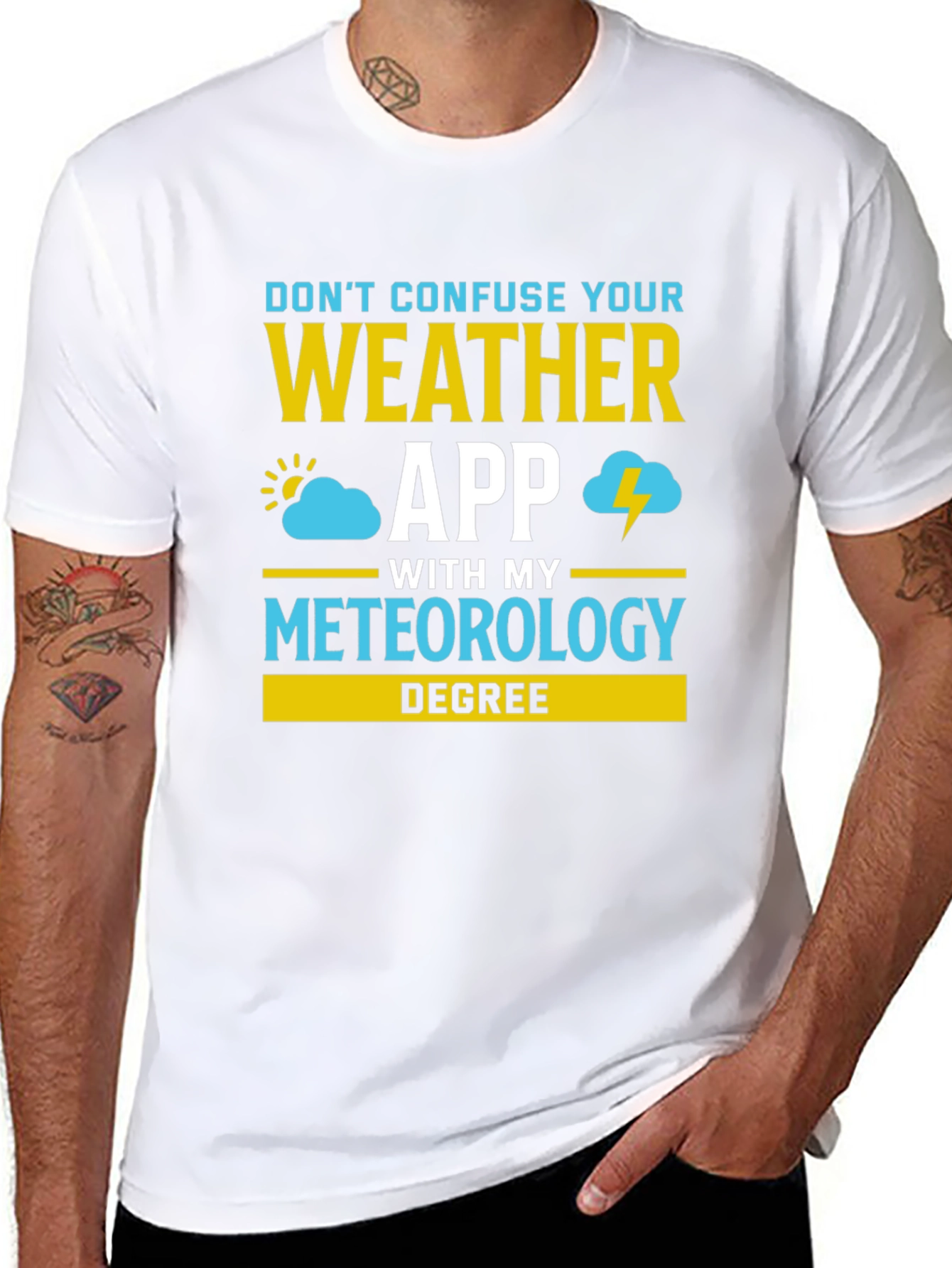 Camiseta Meteorología: ¡No Confundas App con mi Título!