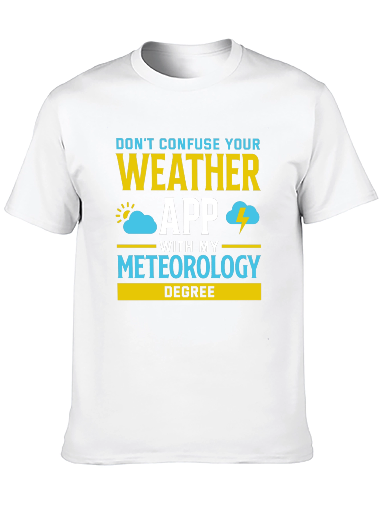 Camiseta Meteorología: ¡No Confundas App con mi Título!